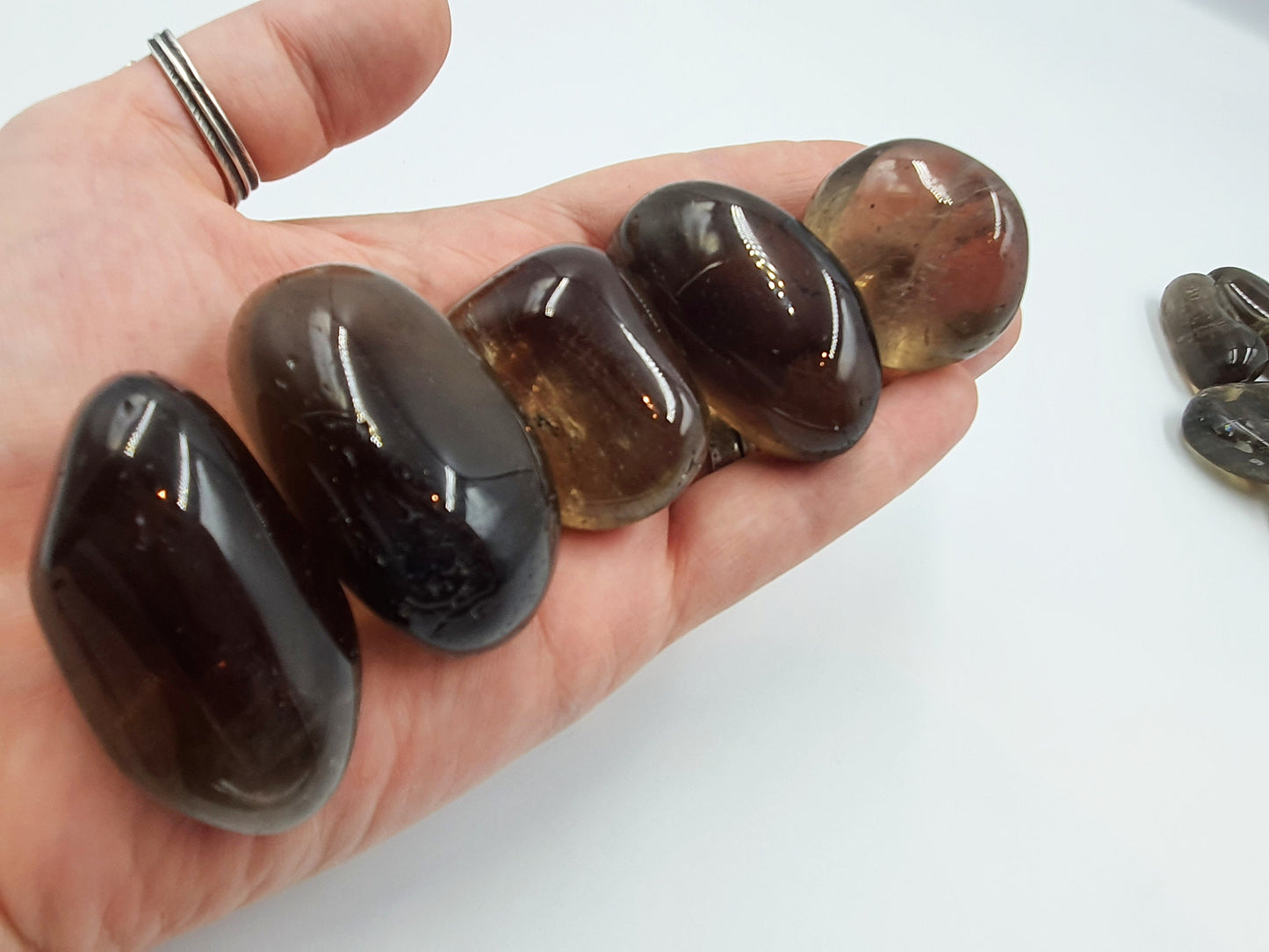 Smokey Quartz high grade large tumbles