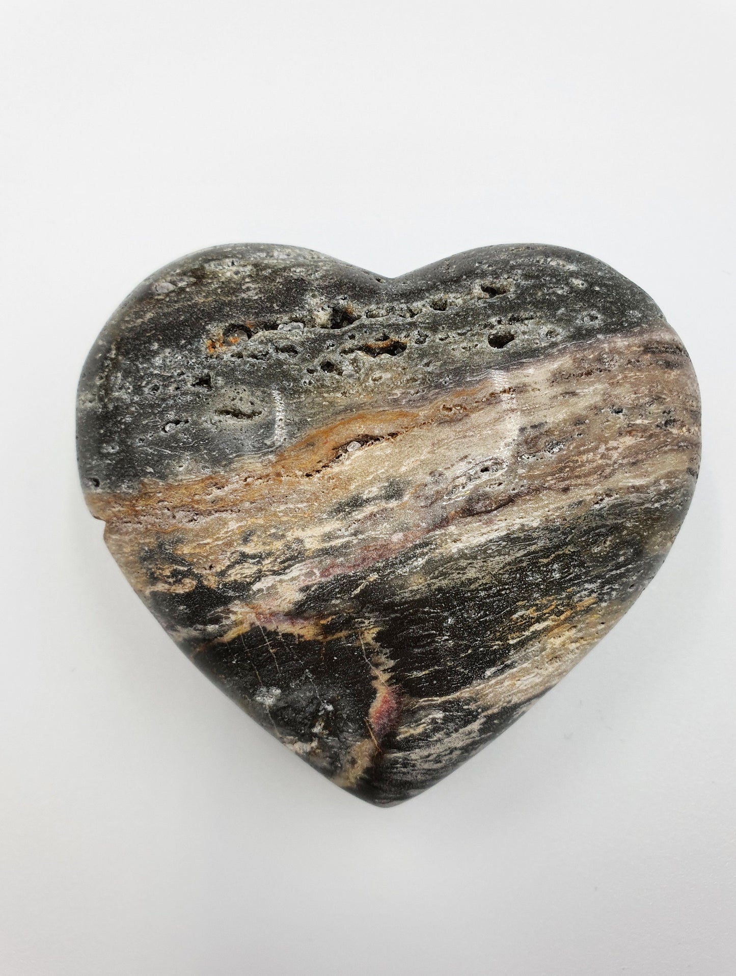 Ocean Jasper Heart (Large)