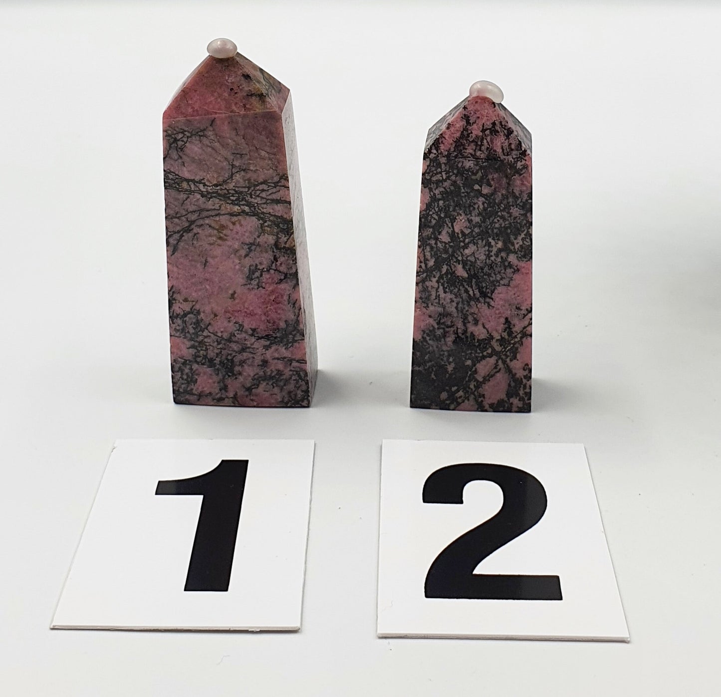 Leaning Rhodonite Tower - see photos
