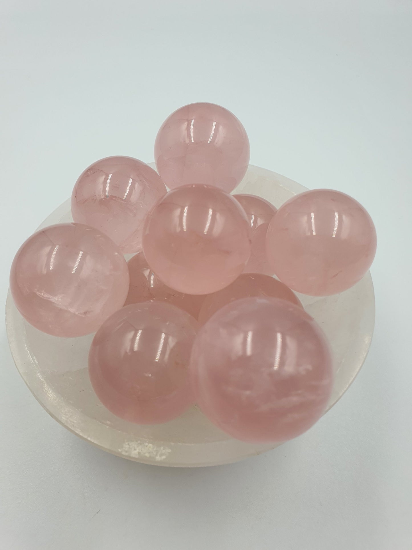 Star Rose Quartz Mini Sphere - 30mm