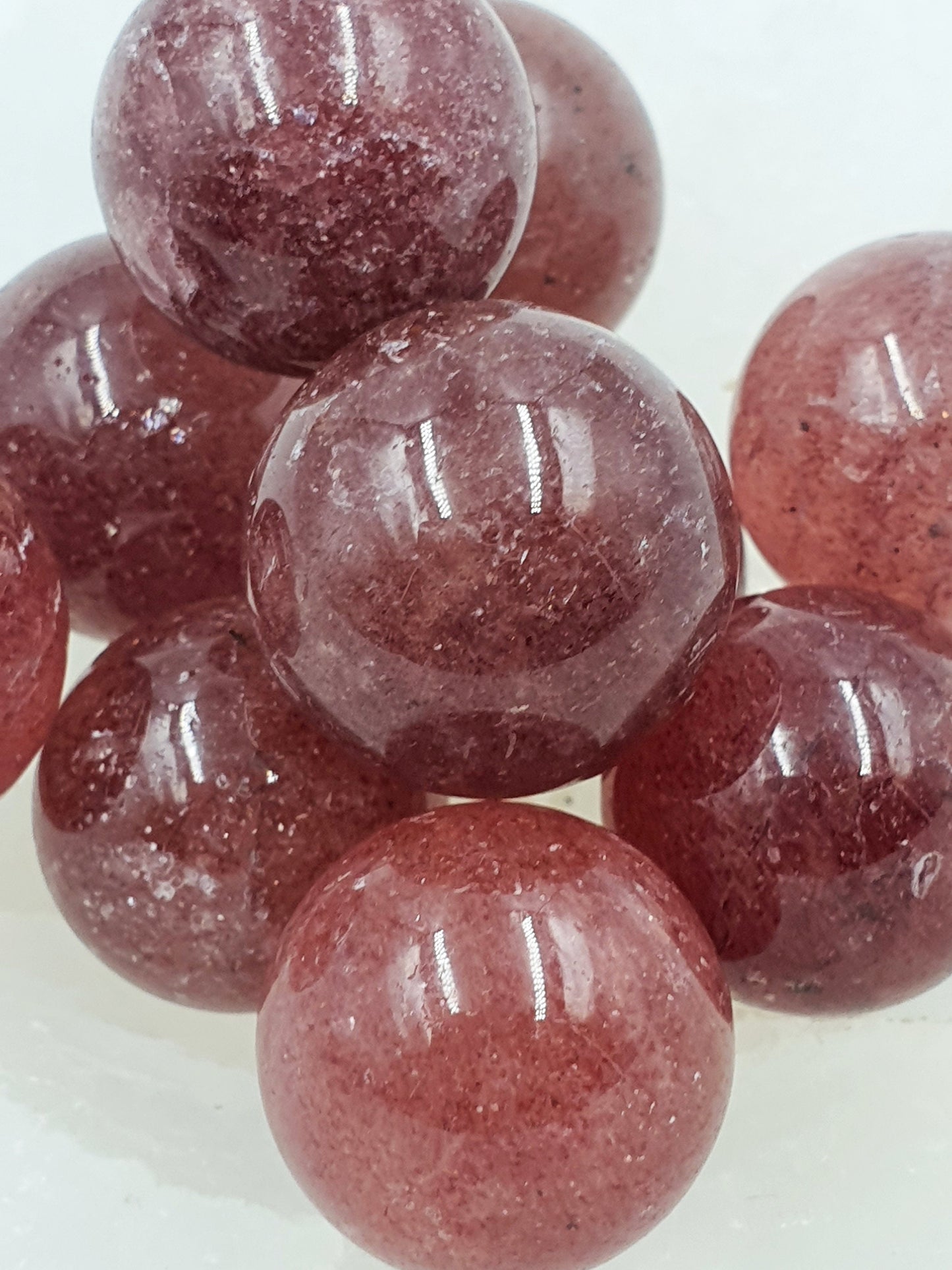 Strawberry Quartz Mini Sphere