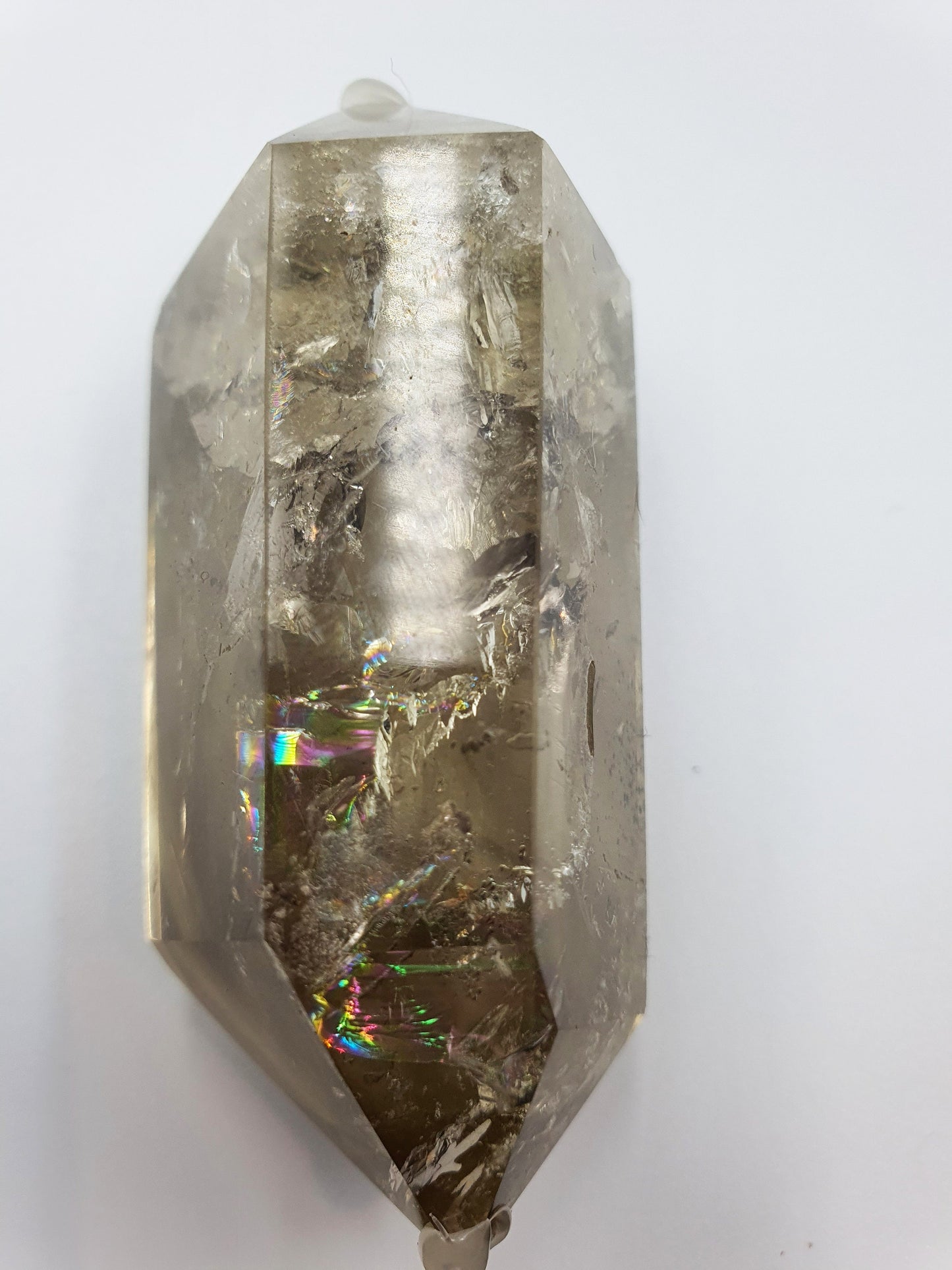 Citrine Double Point with Rainbows