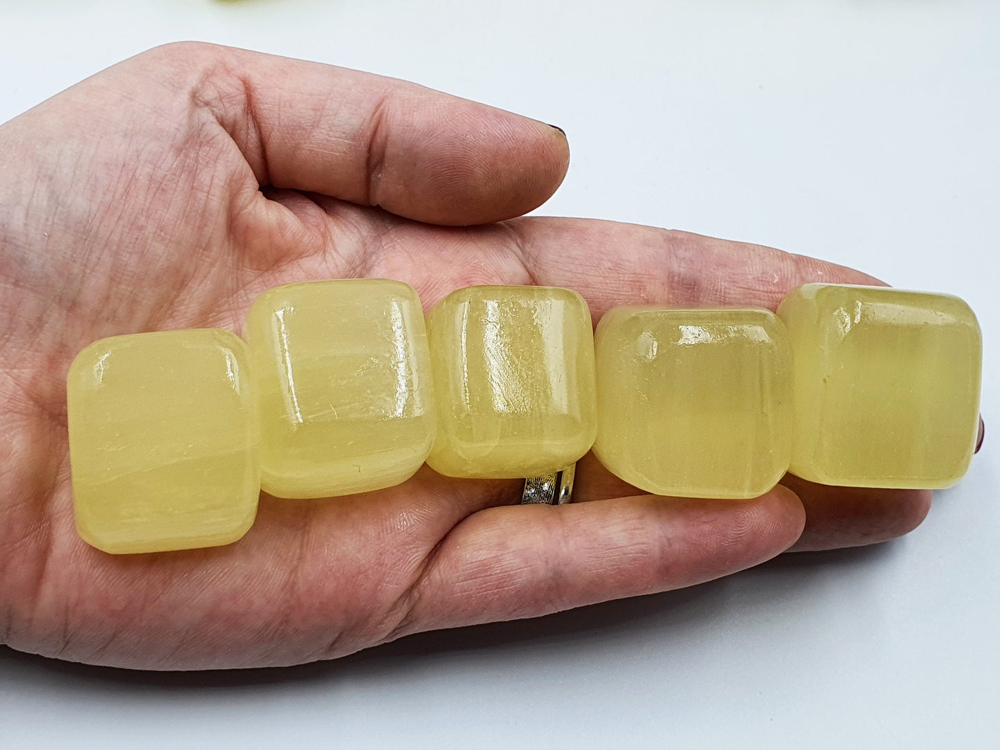 Lemon Calcite Tumbles