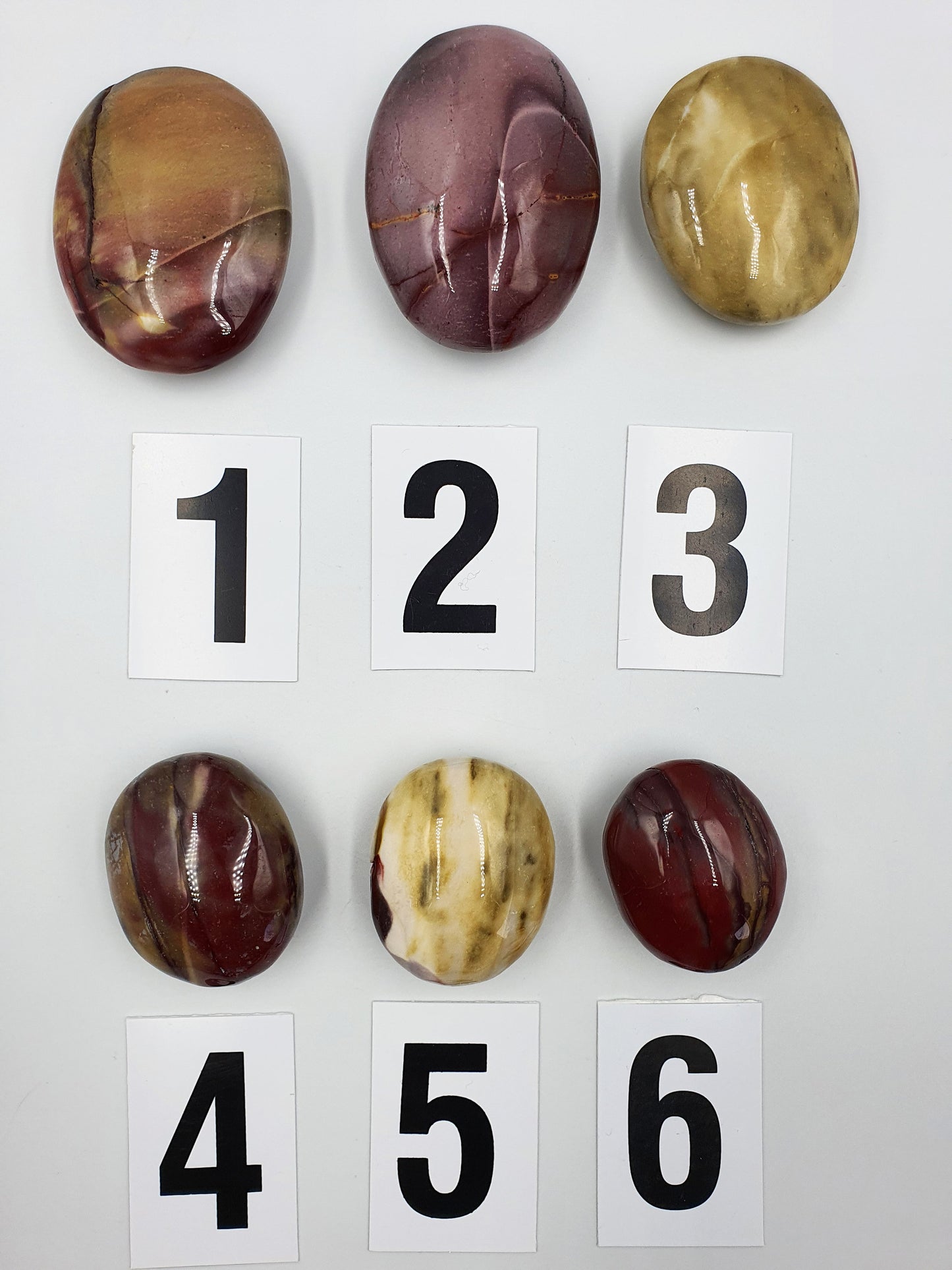 Mookaite Jasper Palms