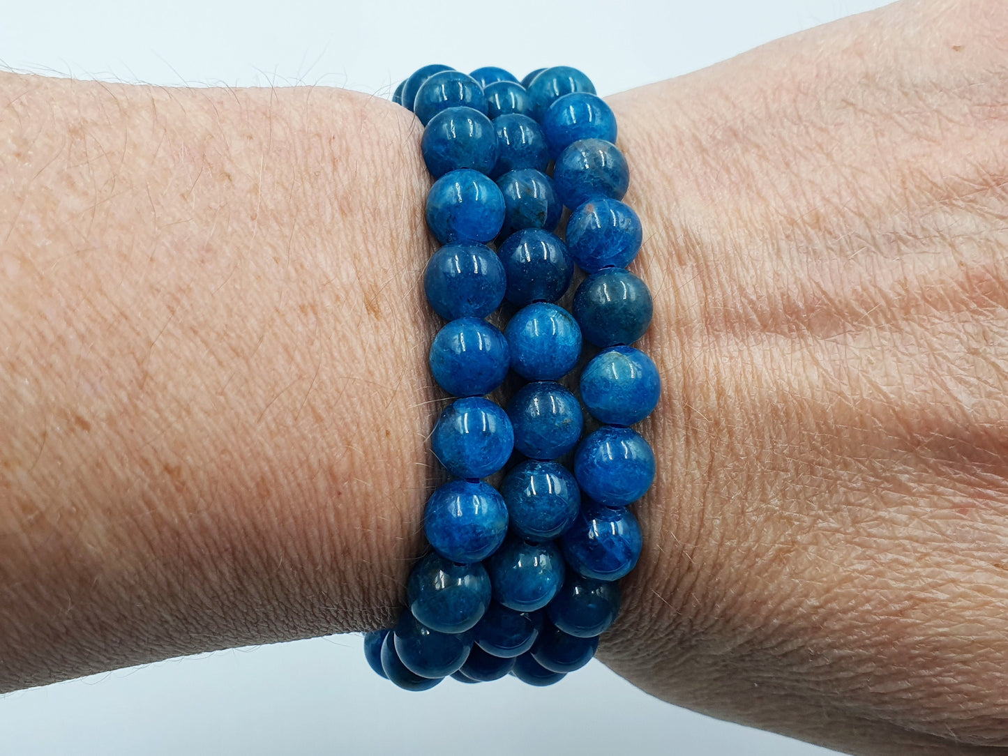 Blue Apatite Bracelet