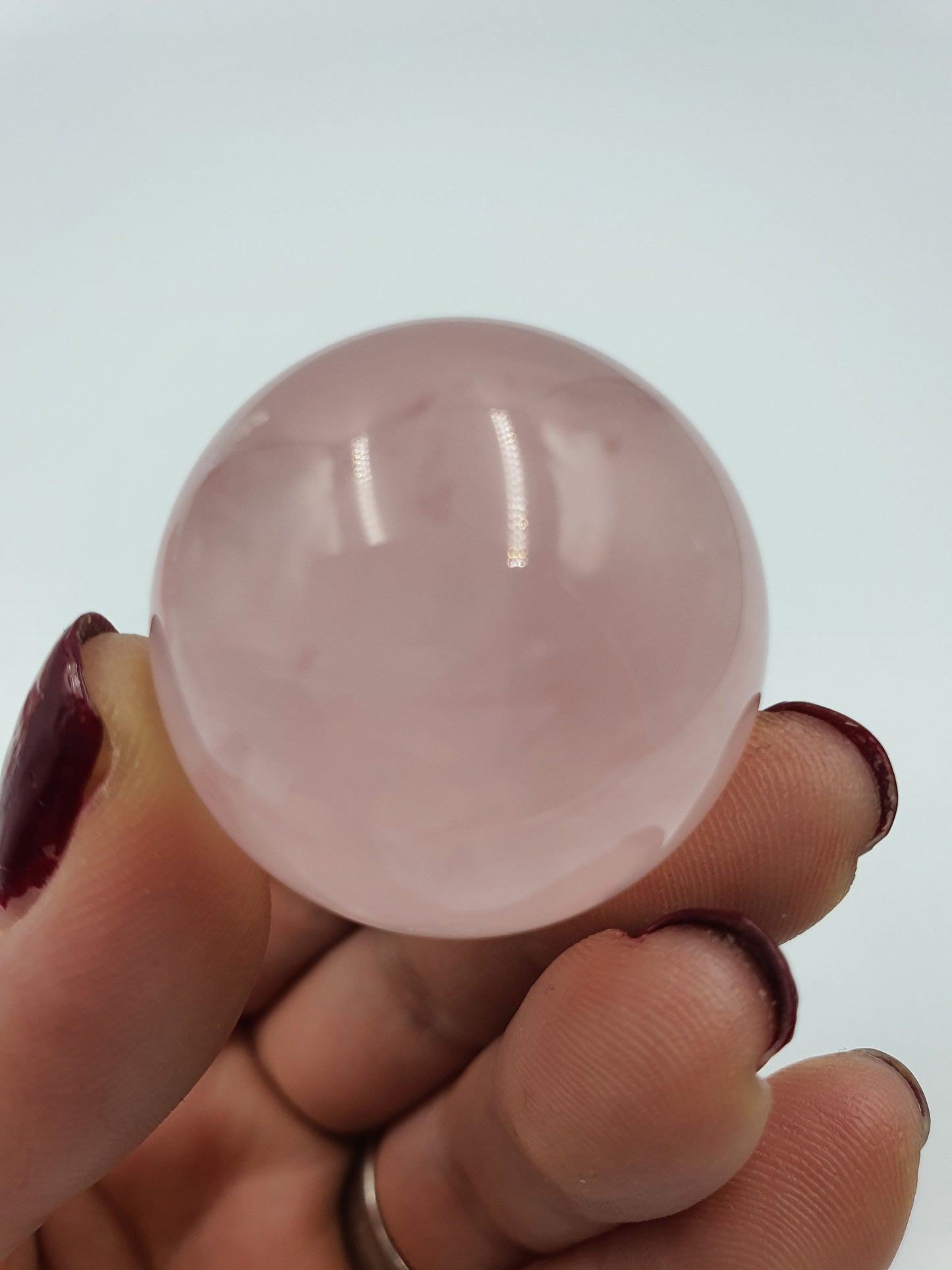 Star Rose Quartz Mini Sphere - 30mm