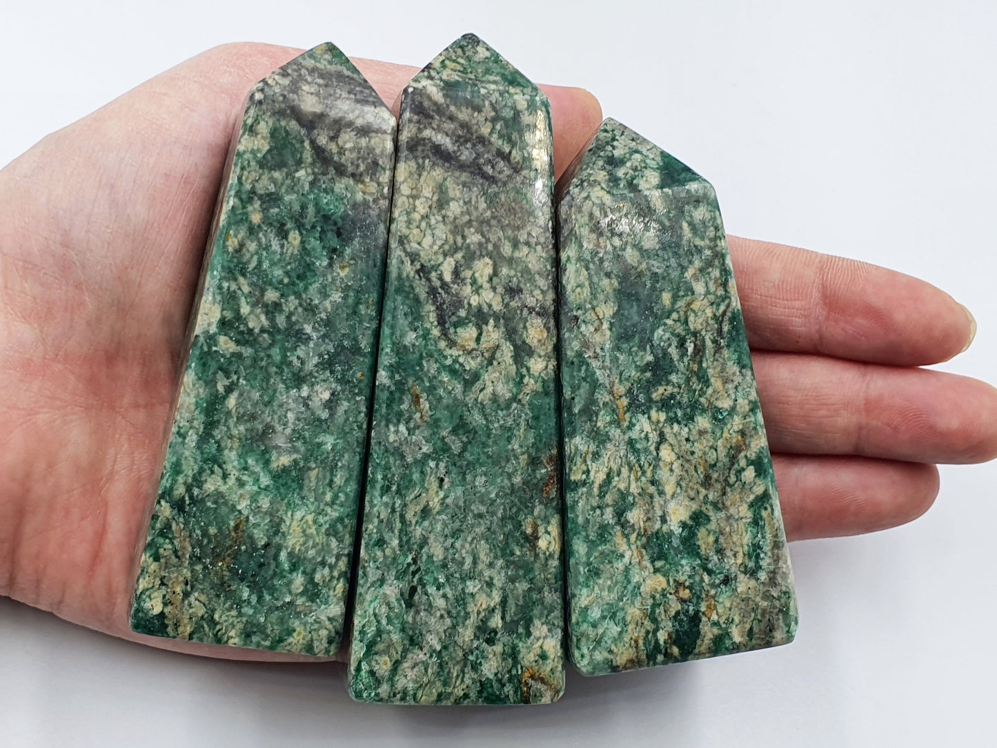 Green Aventurine Crystal Tower - Two Left