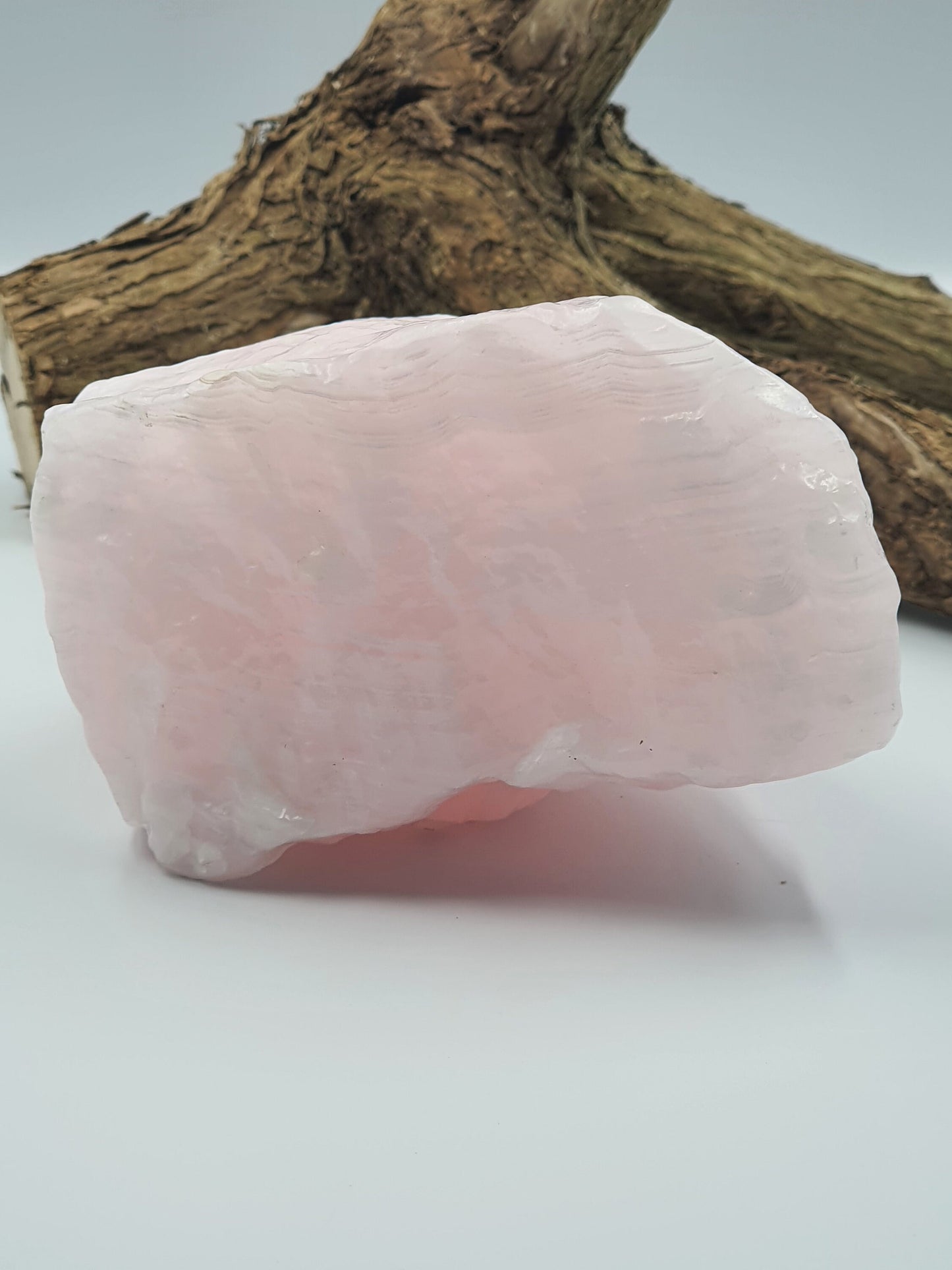 Large Pink Mangano Calcite Natural Crystal Freeform - 1523g