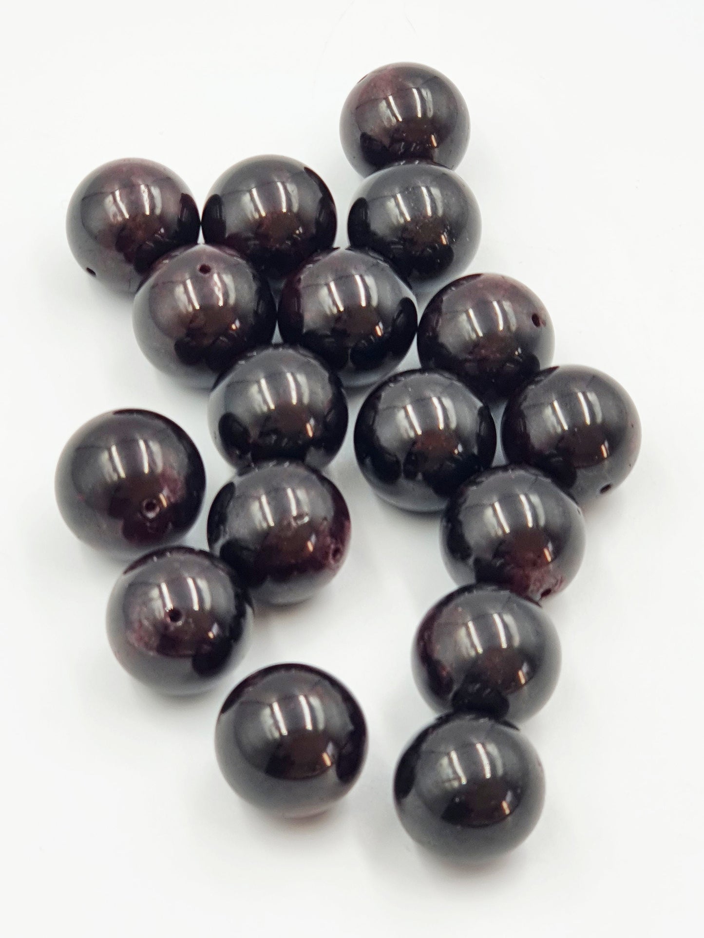 Drilled Garnet Mini Crystal Sphere - 19mm