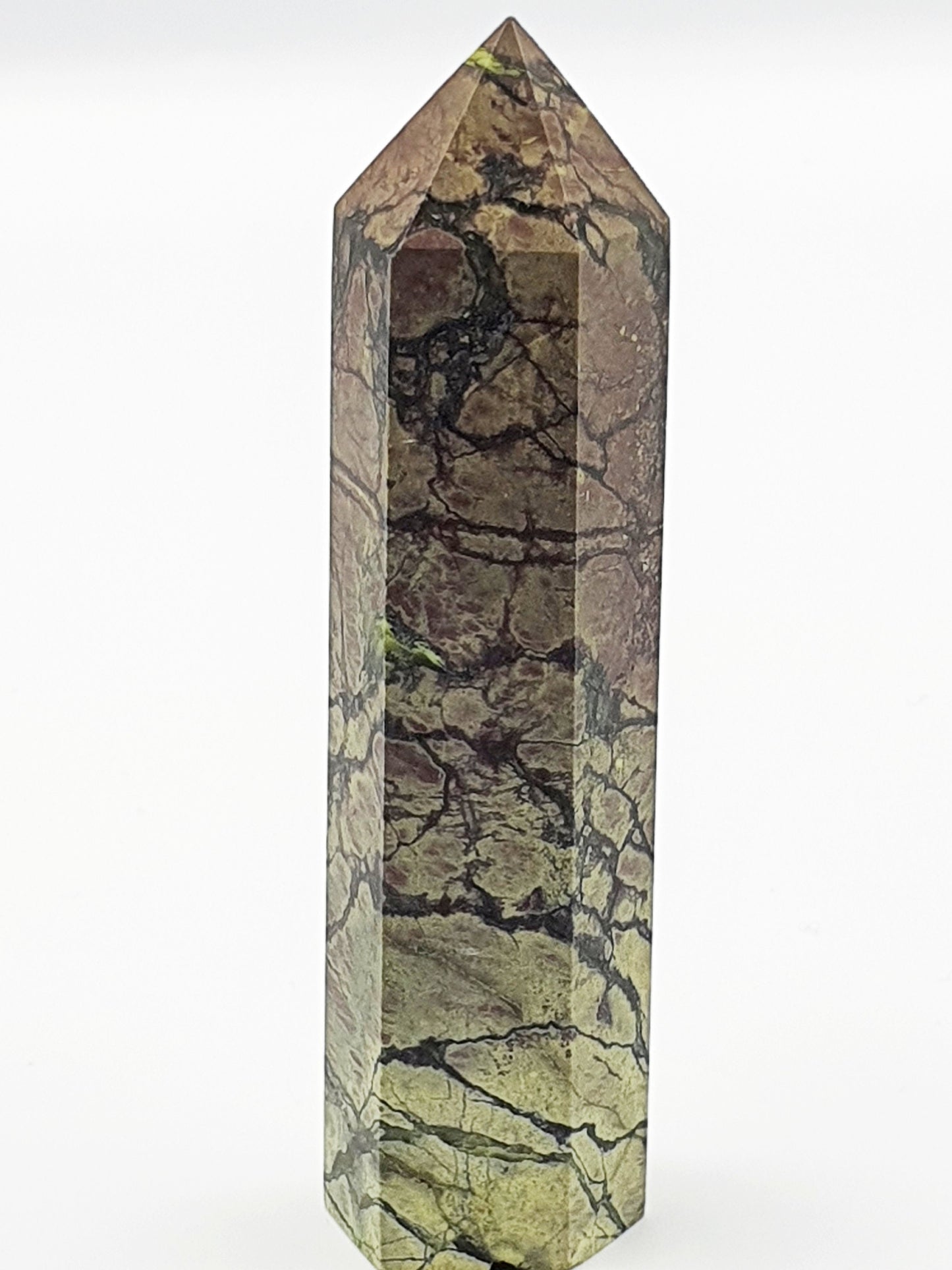 Yellow Turquoise Pyrite Crystal Tower 6.8 to 10.1cm - Various Available