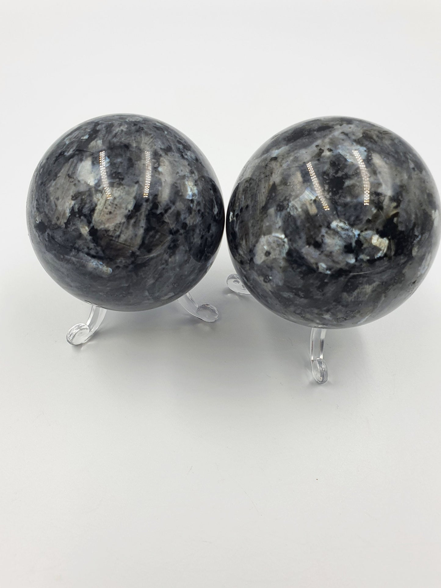 Flashy Lavikite Crystal Sphere/Two Available 6.2 & 6.5cm