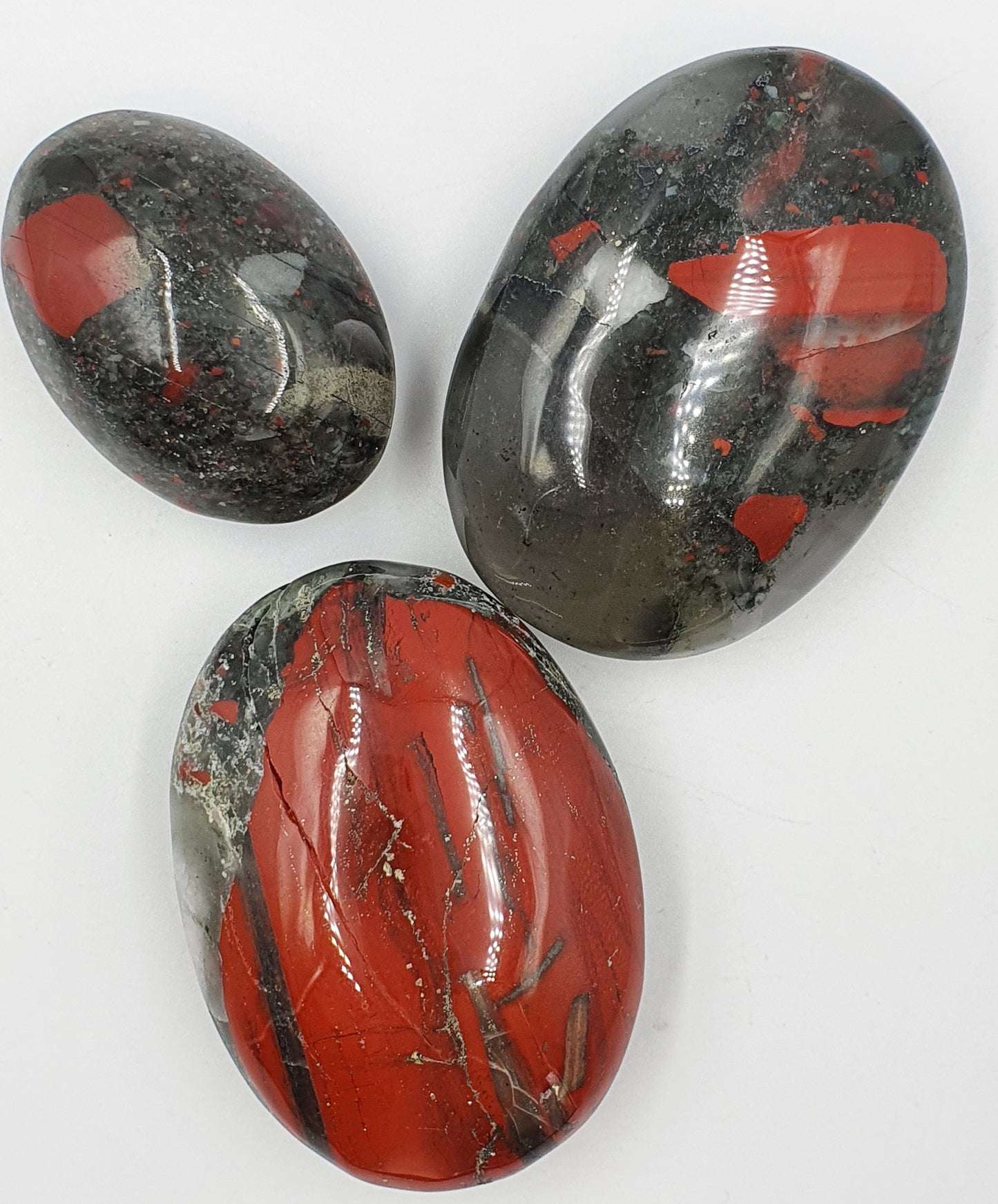 African Bloodstone Palmstones