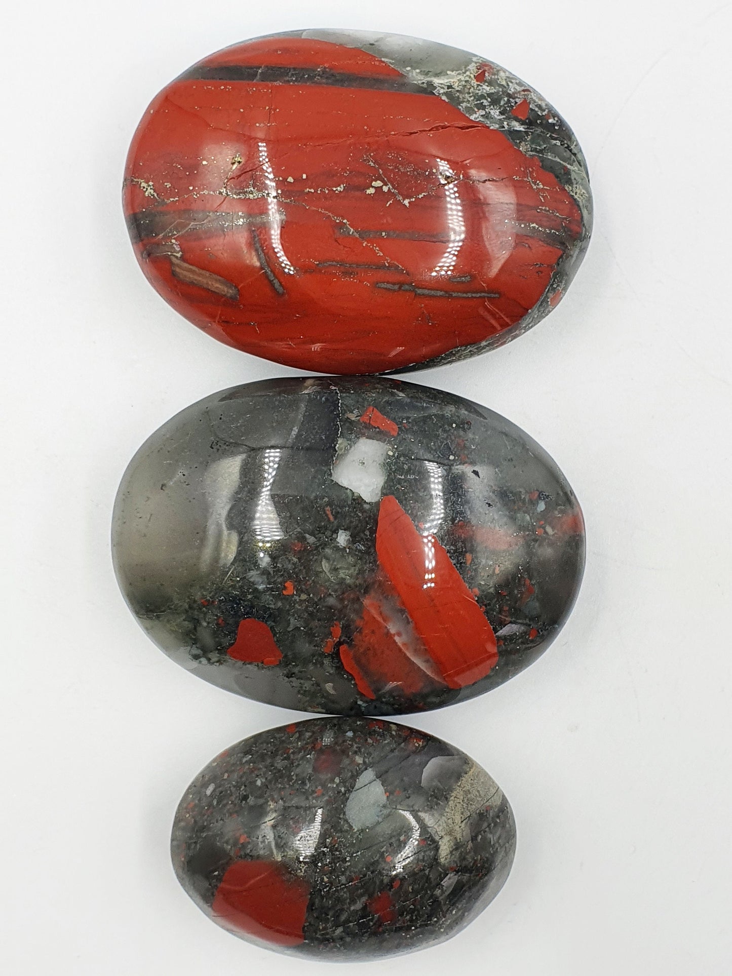 African Bloodstone Palmstones