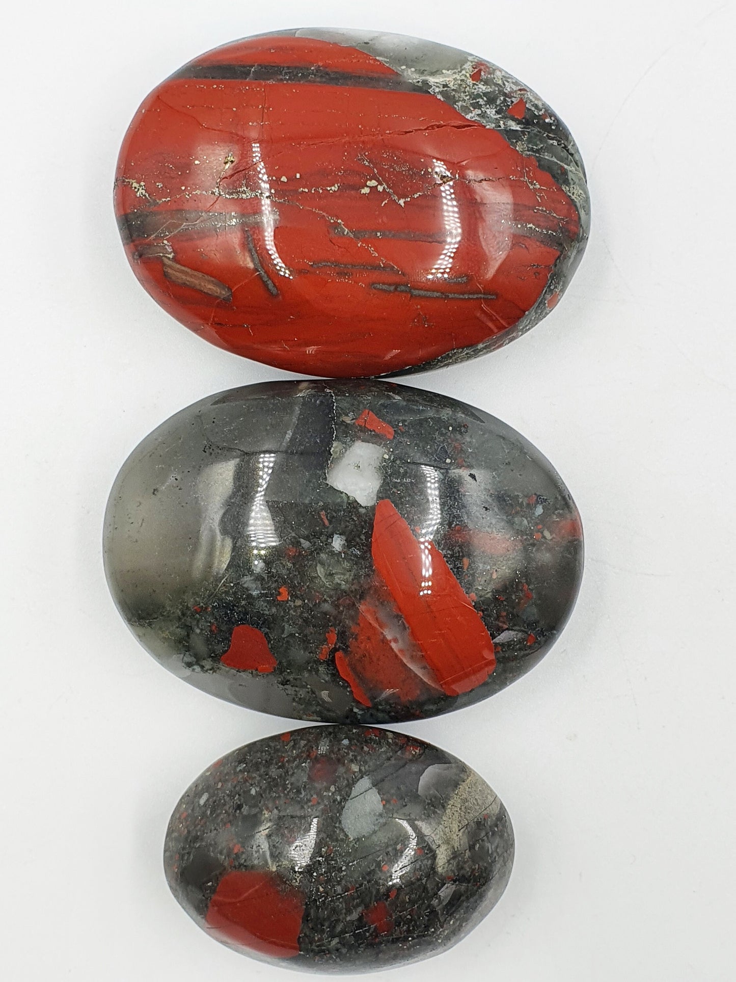 African Bloodstone Palmstones