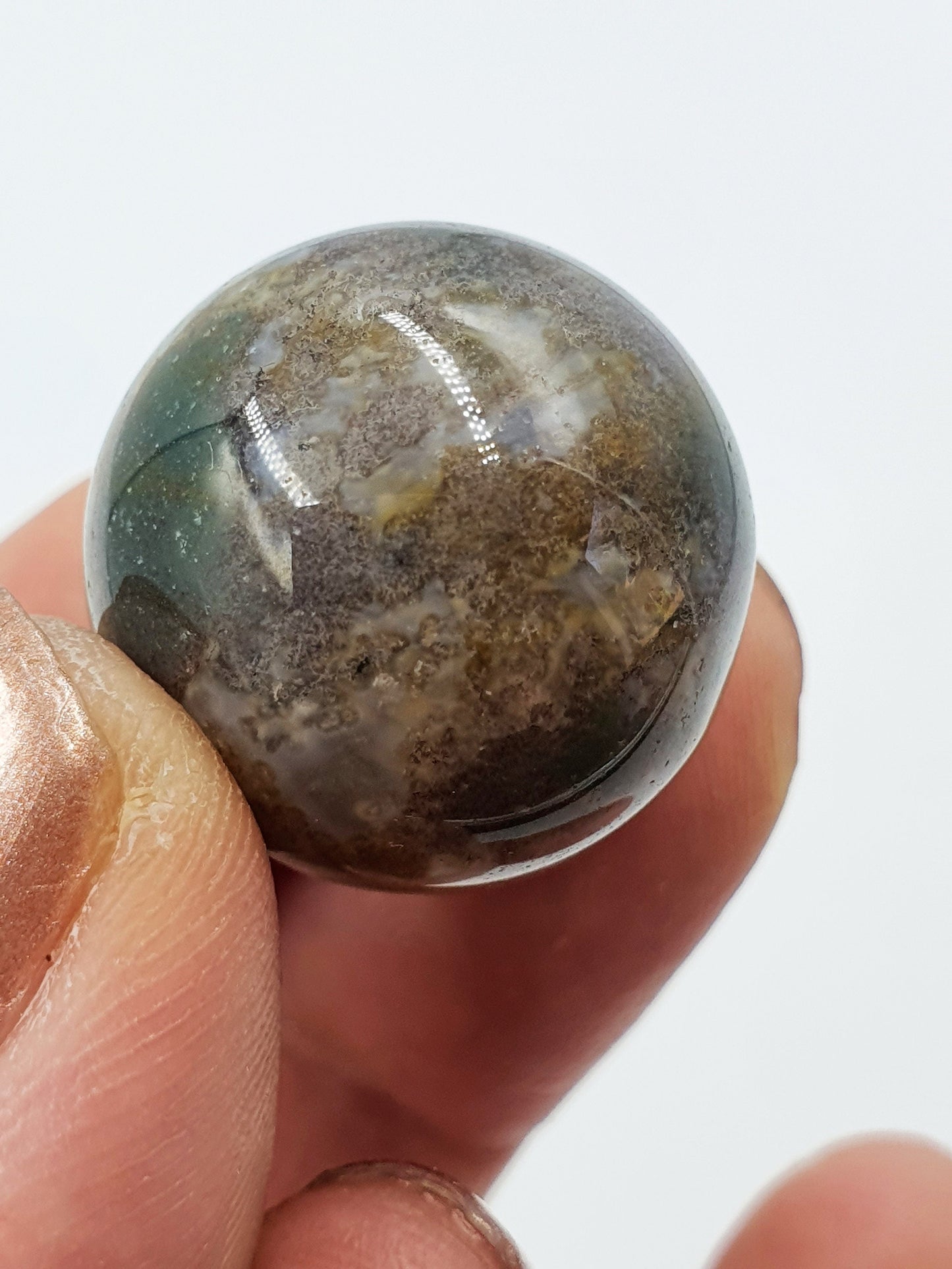 Ocean Jasper Crystal Mini Sphere - 20mm