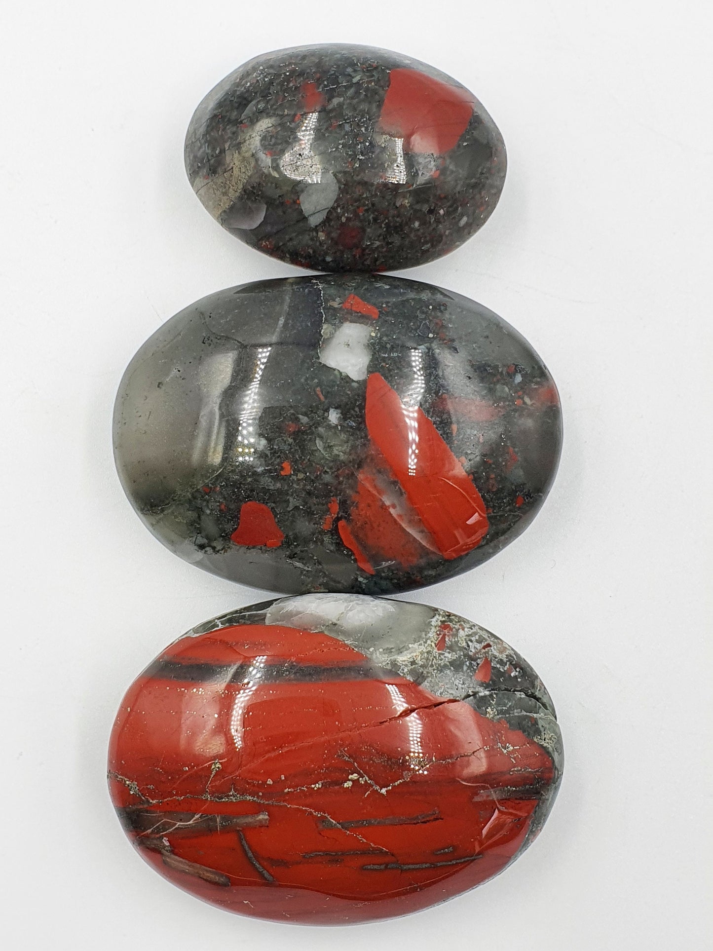 African Bloodstone Palmstones