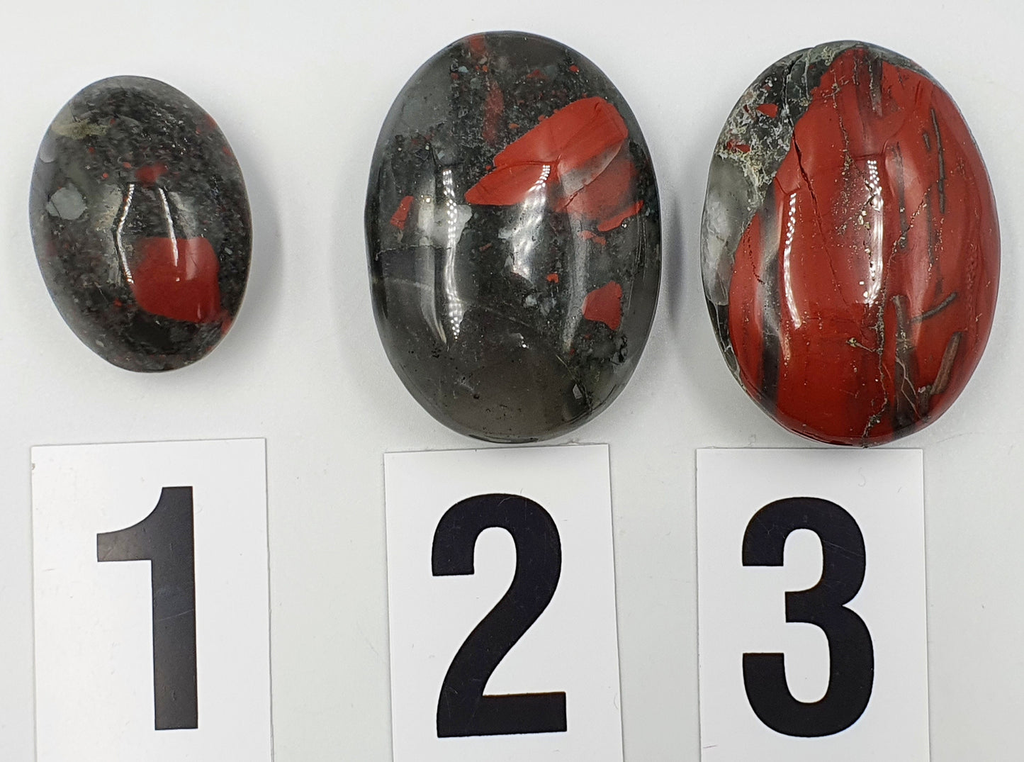 African Bloodstone Palmstones