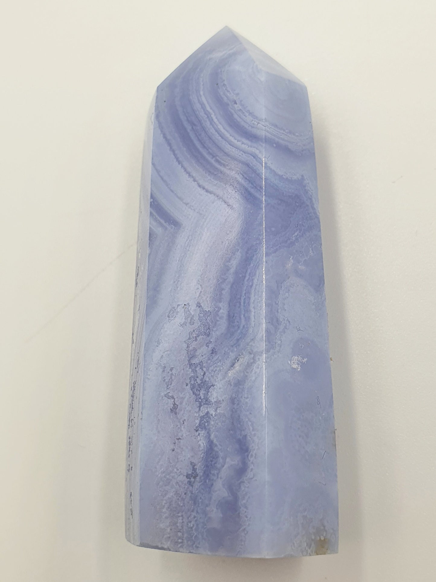 Blue Lace Agate Tower