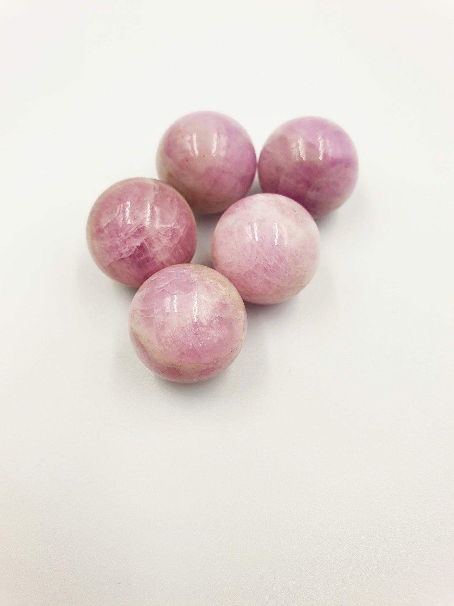 Flashy Kunzite Mini Sphere - approx 19mm