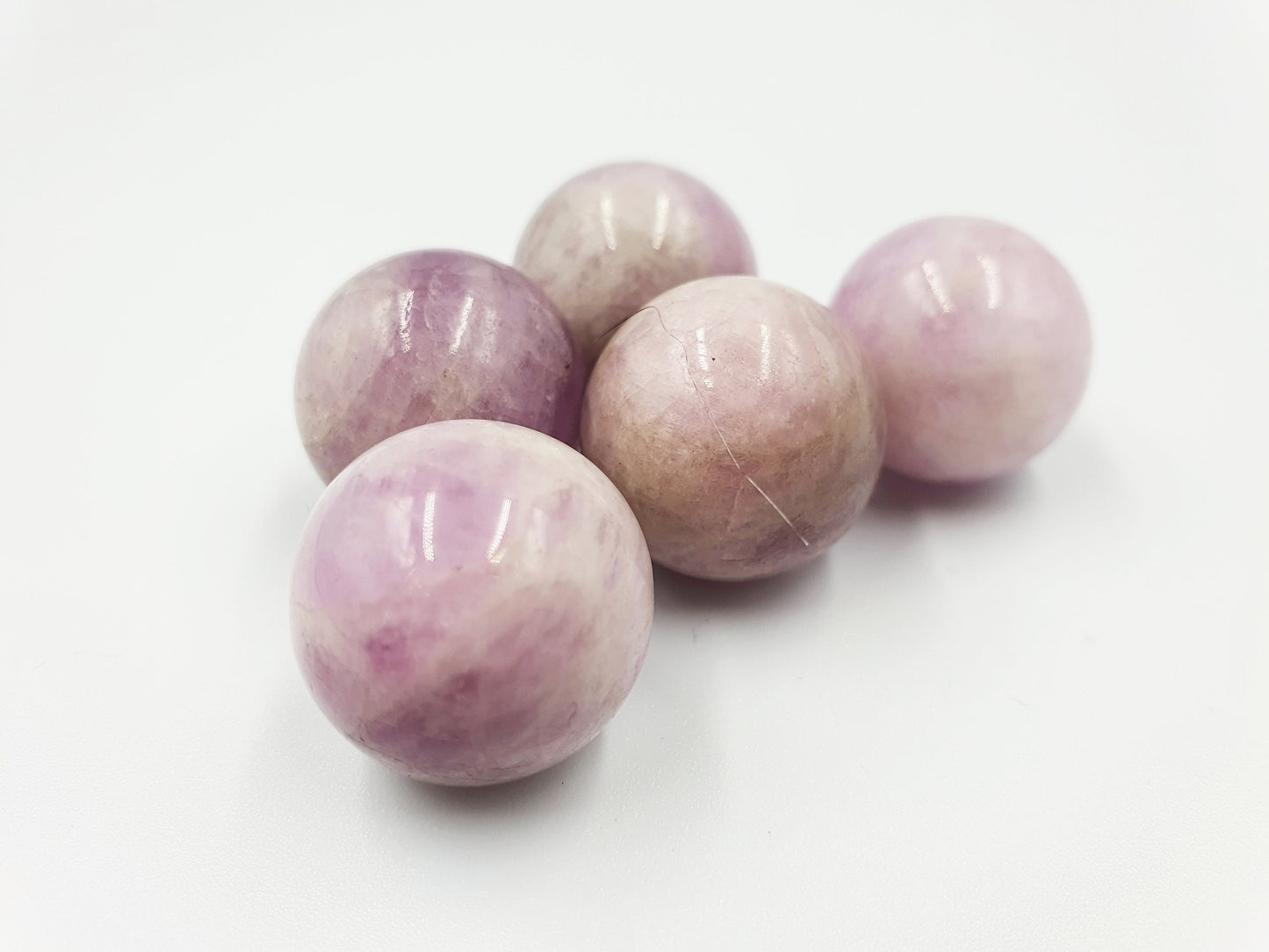 Flashy Kunzite Mini Sphere - approx 19mm