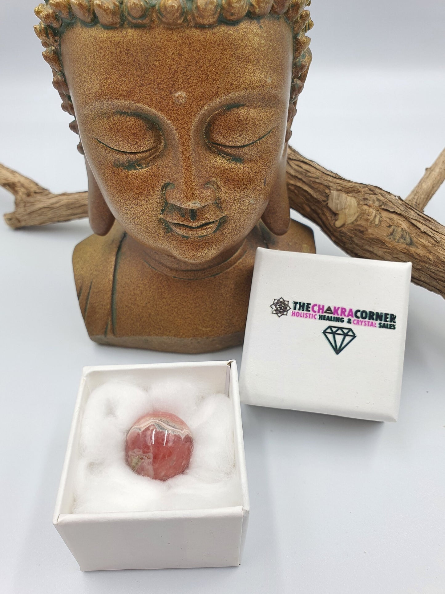 High Quality Rhodochrosite Crystal Mini Sphere - 20mm