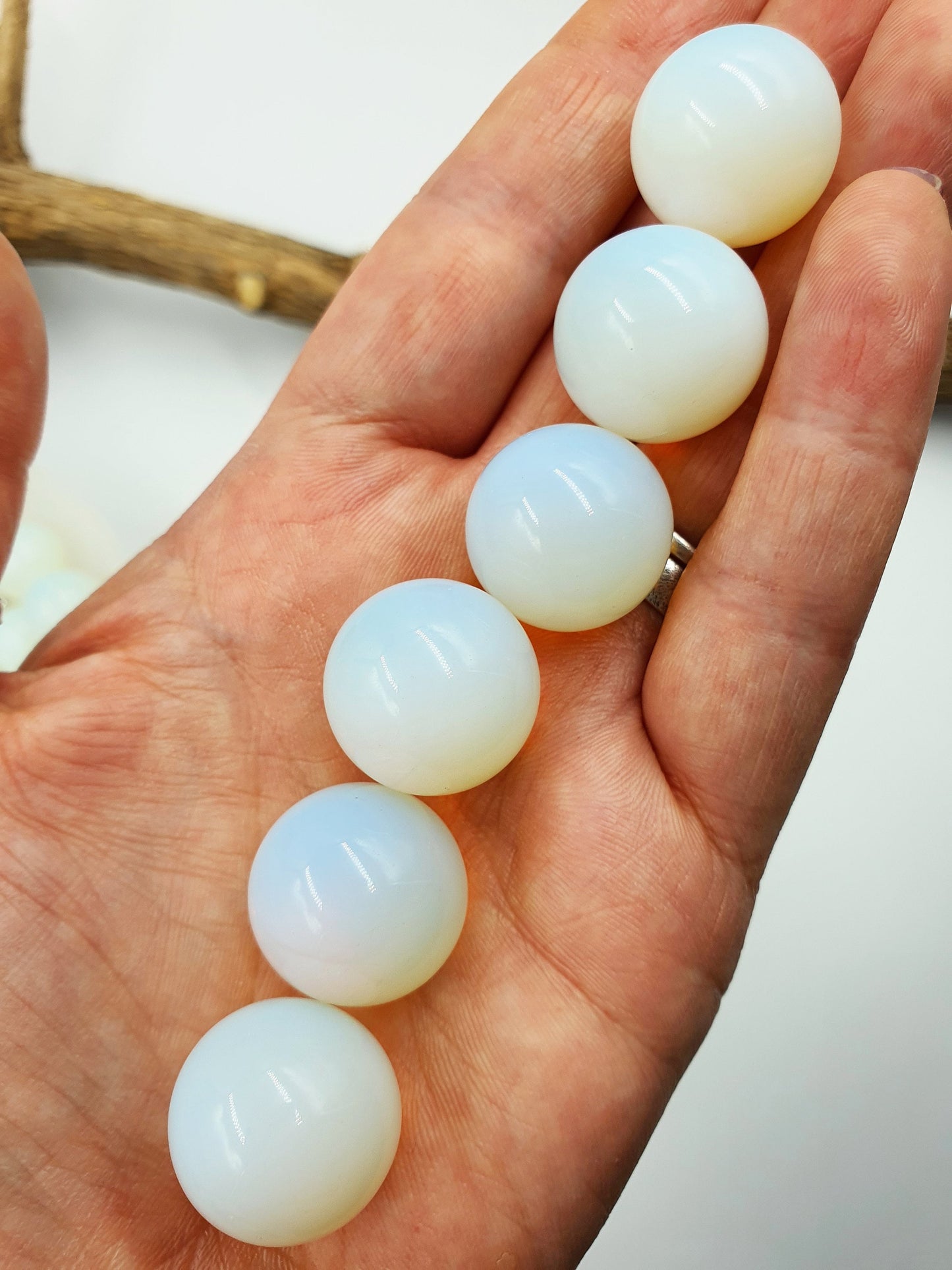 Opalite Crystal Mini Sphere - 20mm