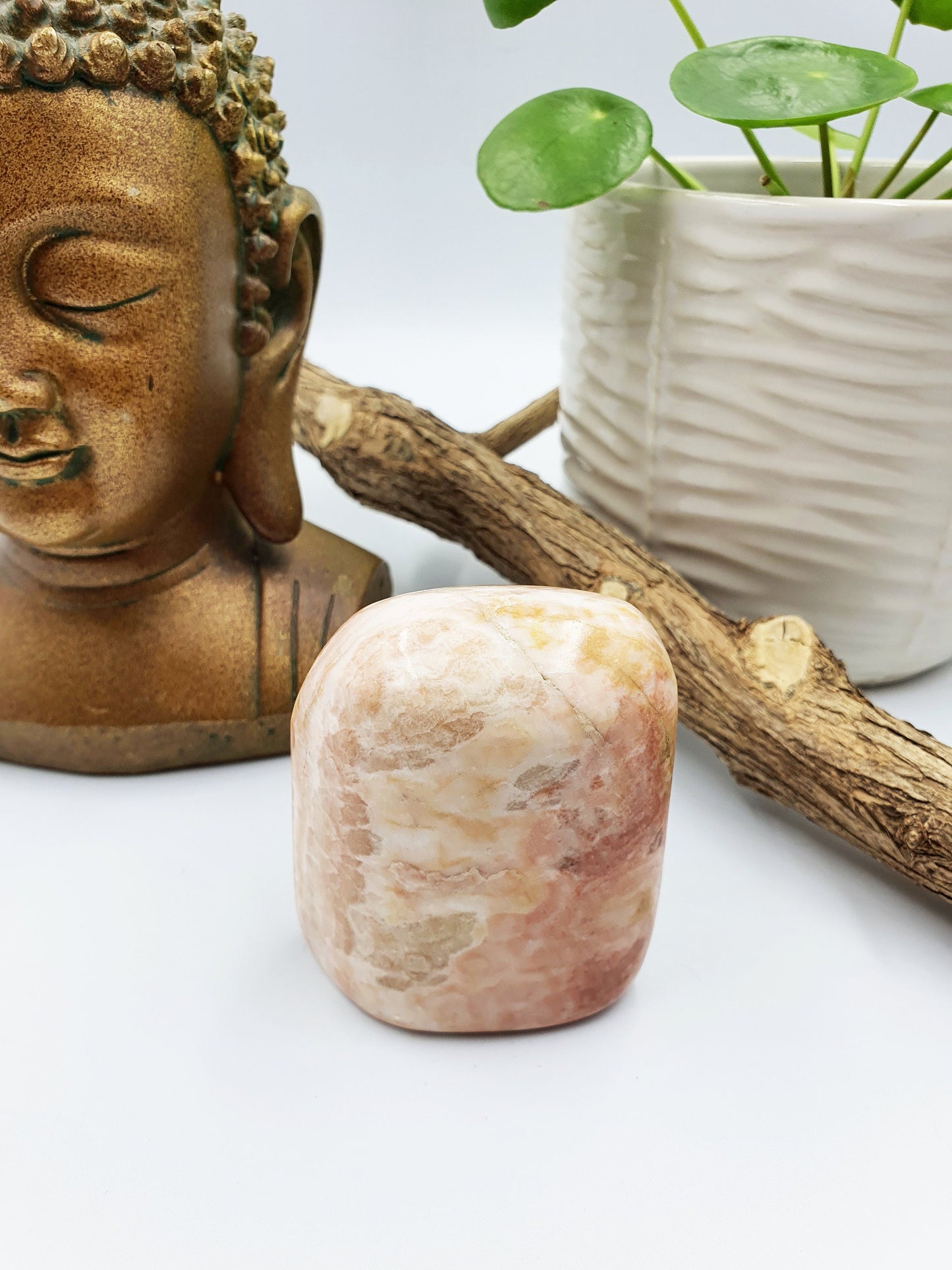 Pink Aragonite Freeform Crystal - 235g