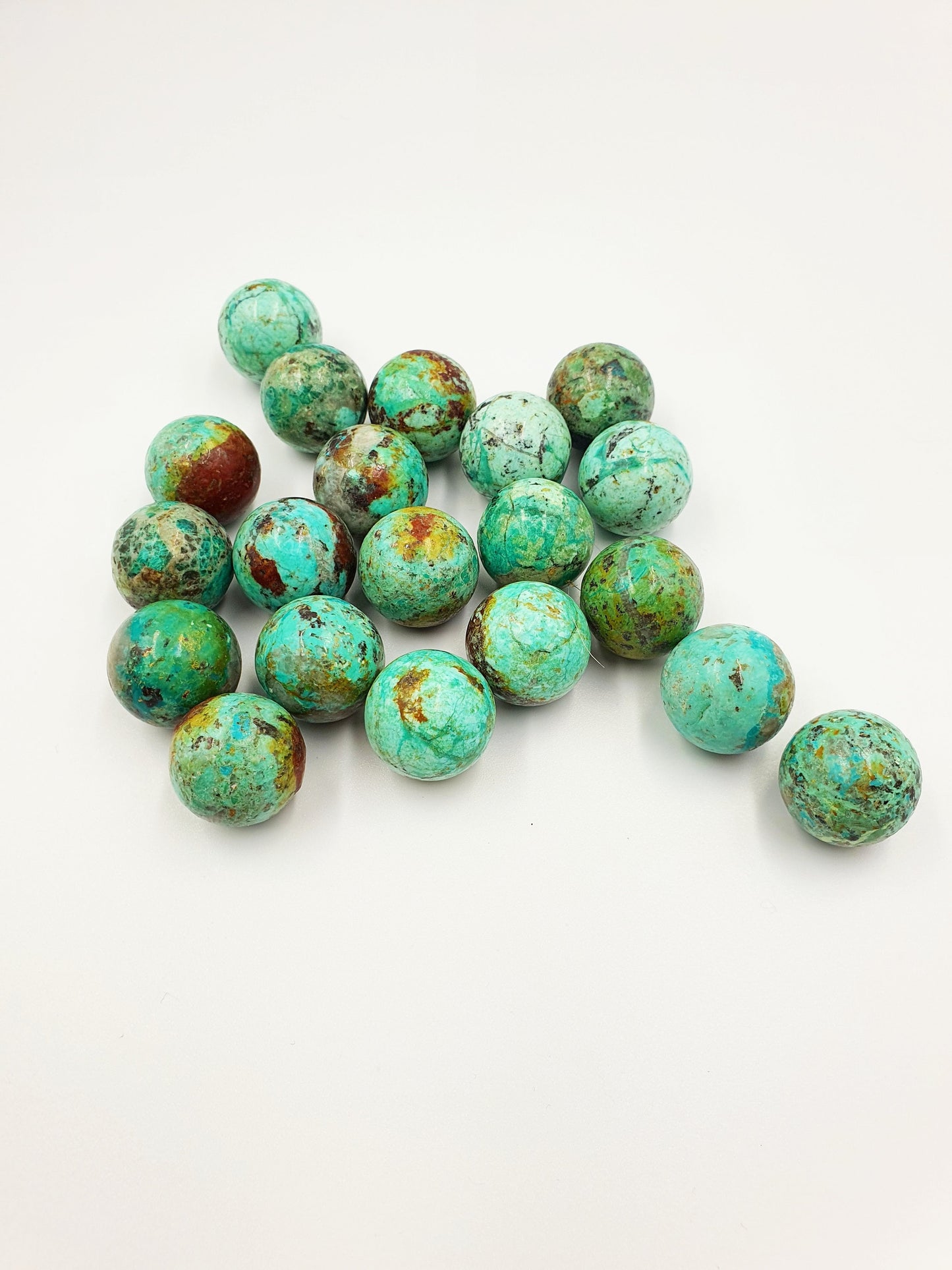 Quality A Grade Turquoise Mini Crystal Sphere - approx 20mm