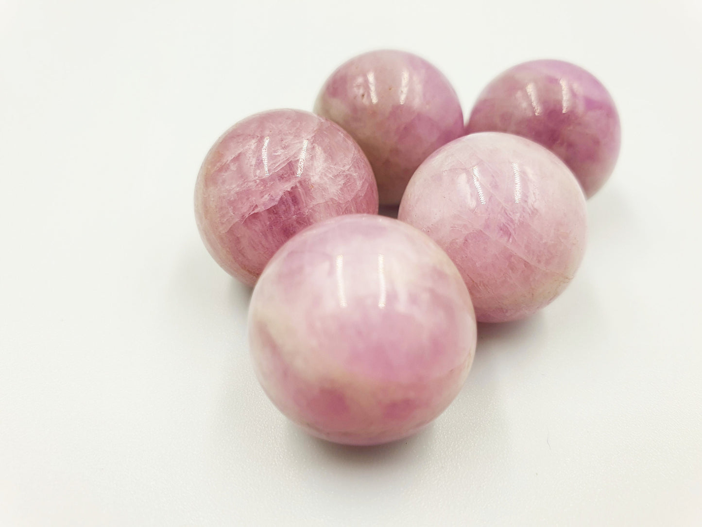 Flashy Kunzite Mini Sphere - approx 19mm