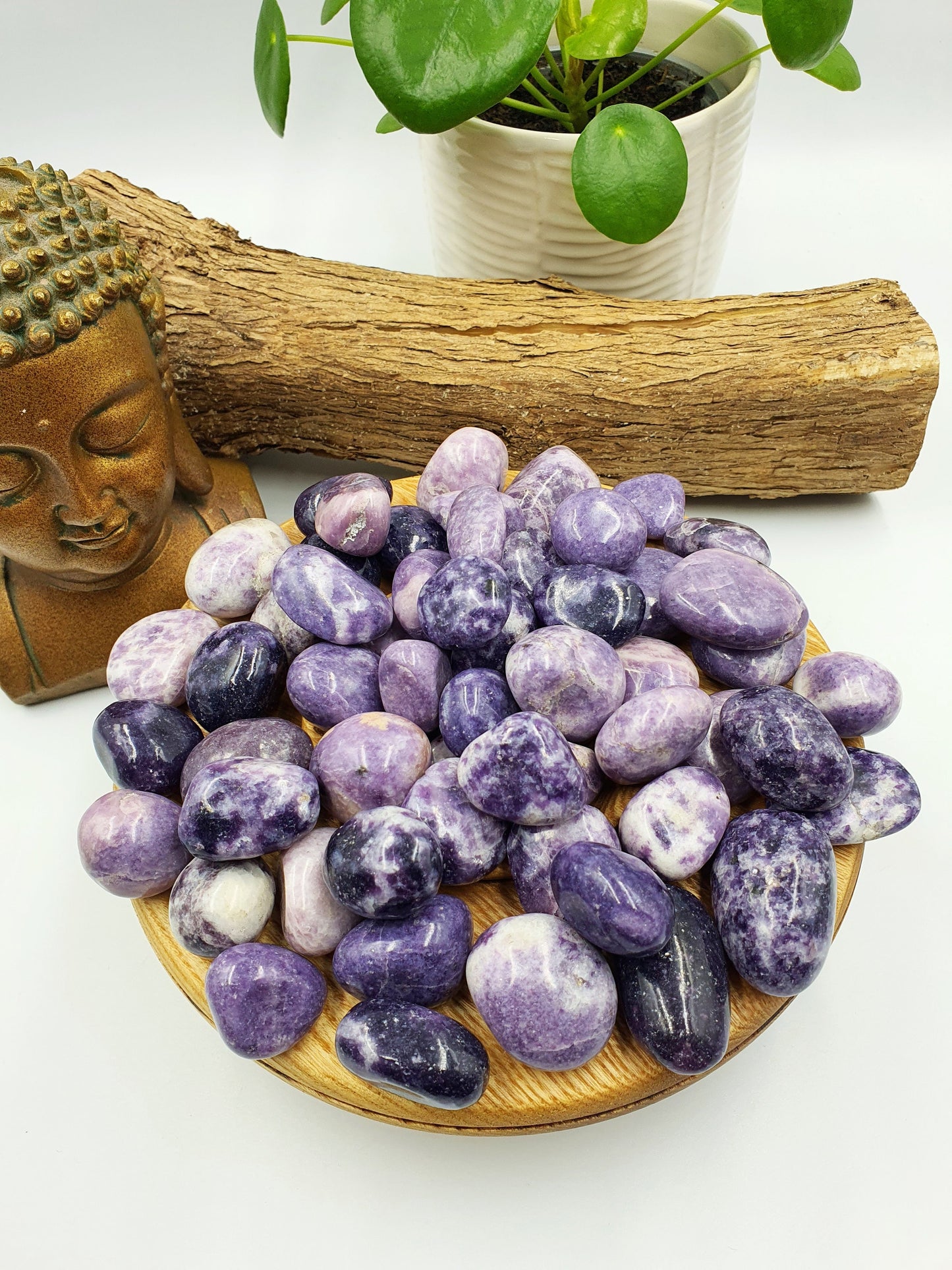 Lepidolite Tumbles
