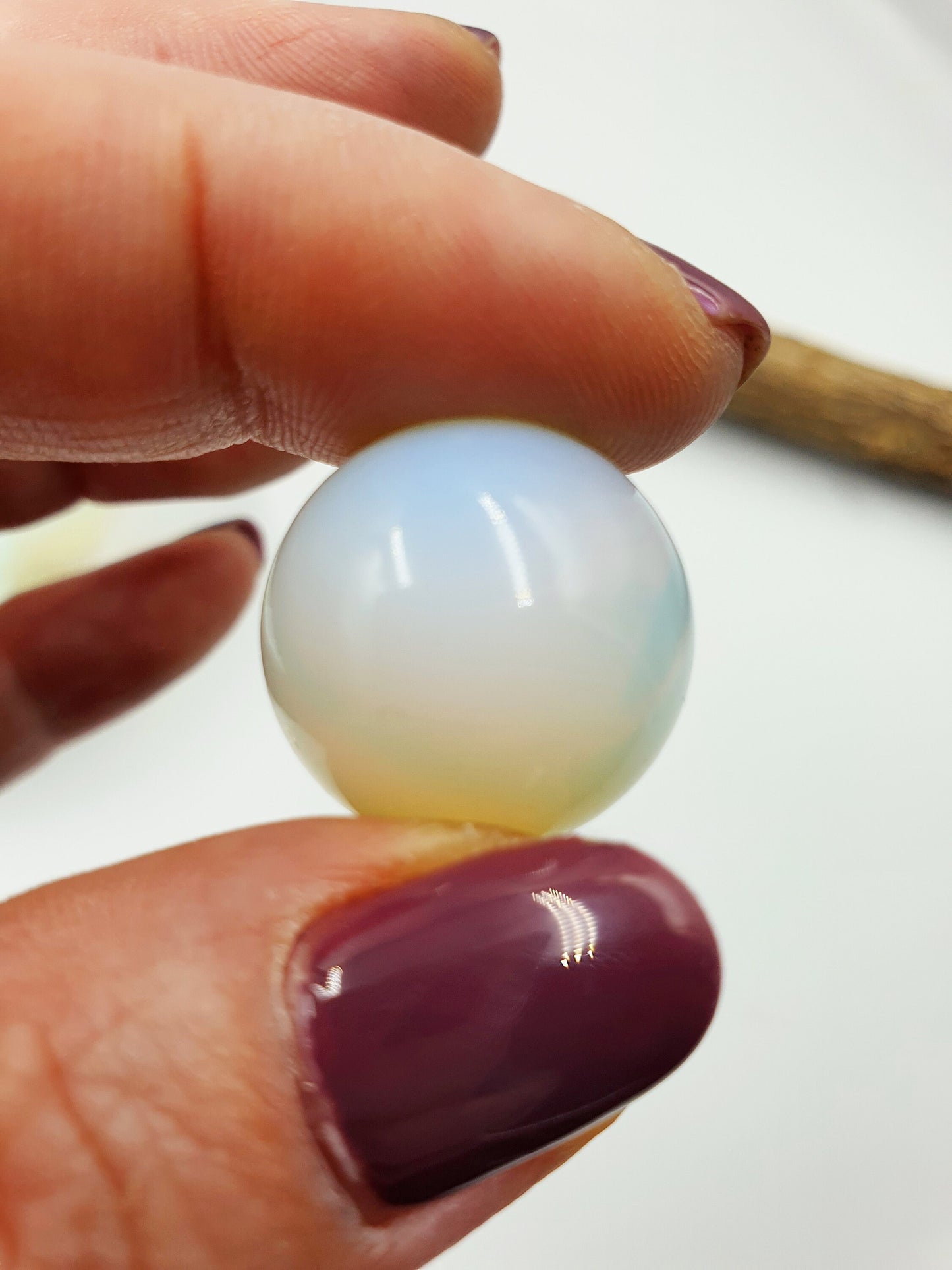 Opalite Crystal Mini Sphere - 20mm