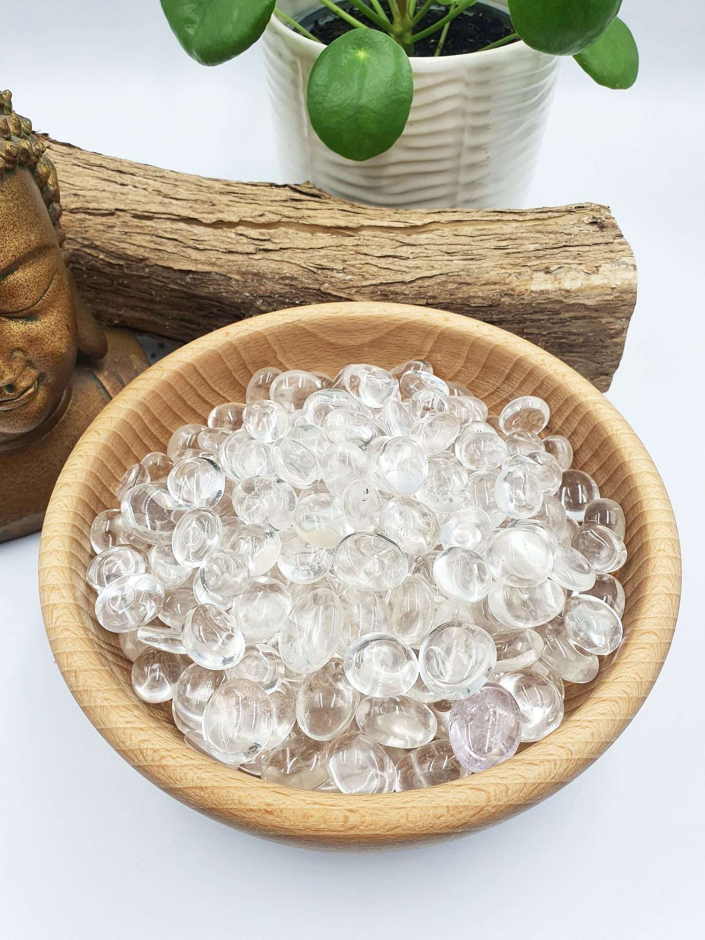 5x Clear Quartz Mini Tumbles