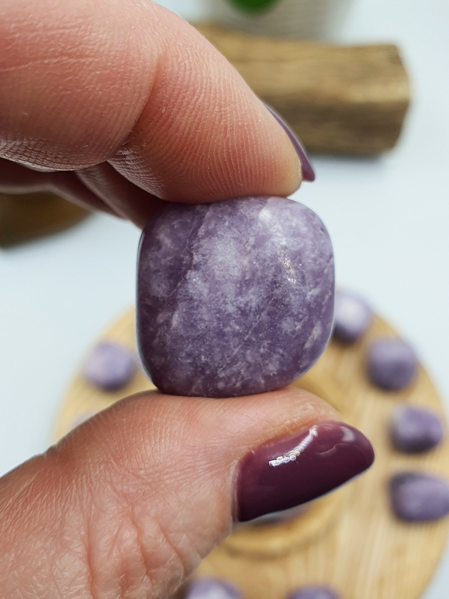 Lepidolite Tumbles