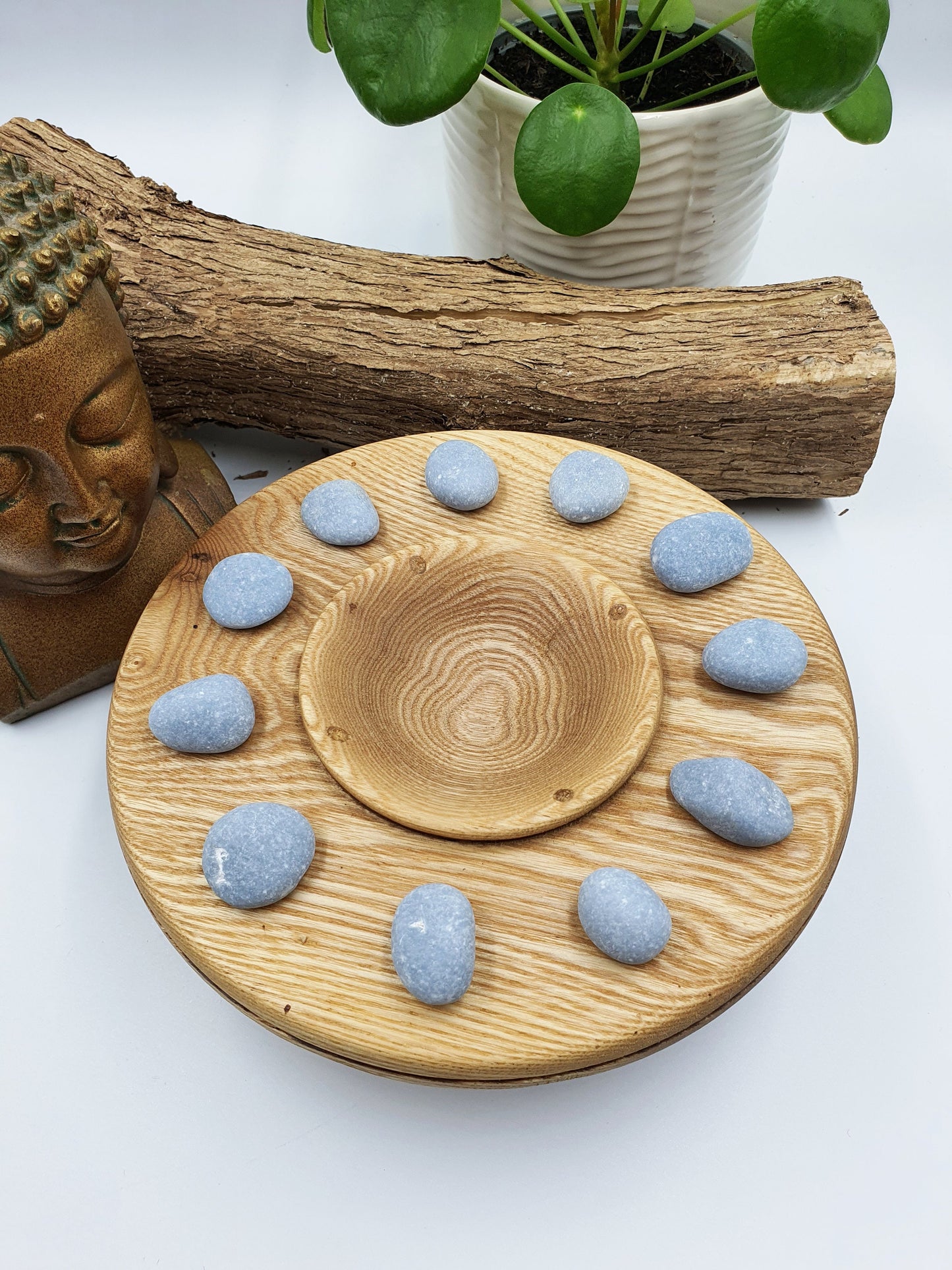 Natural Angelite Tumbles