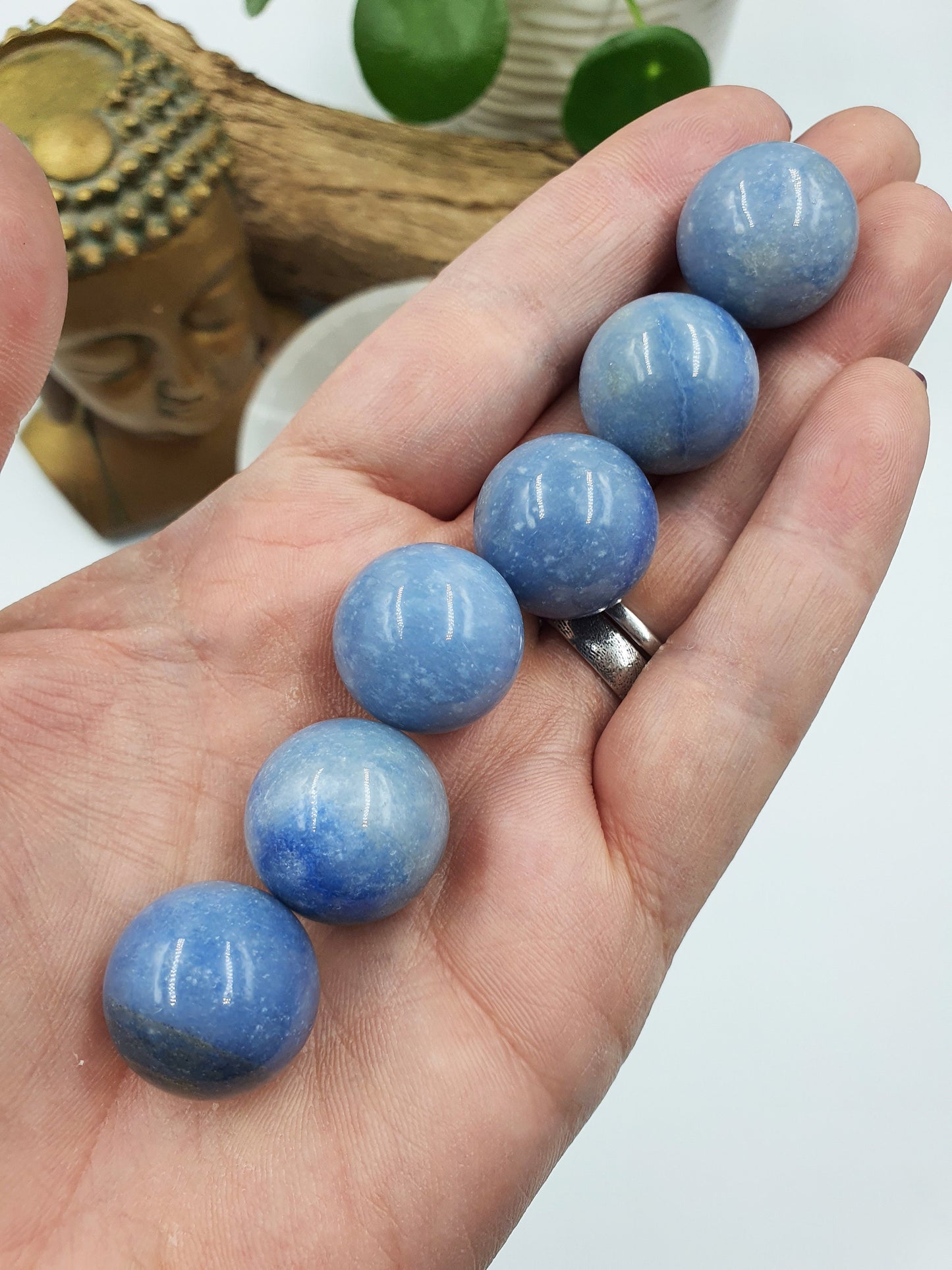 Blue Aventurine Crystal Mini Sphere - 20mm