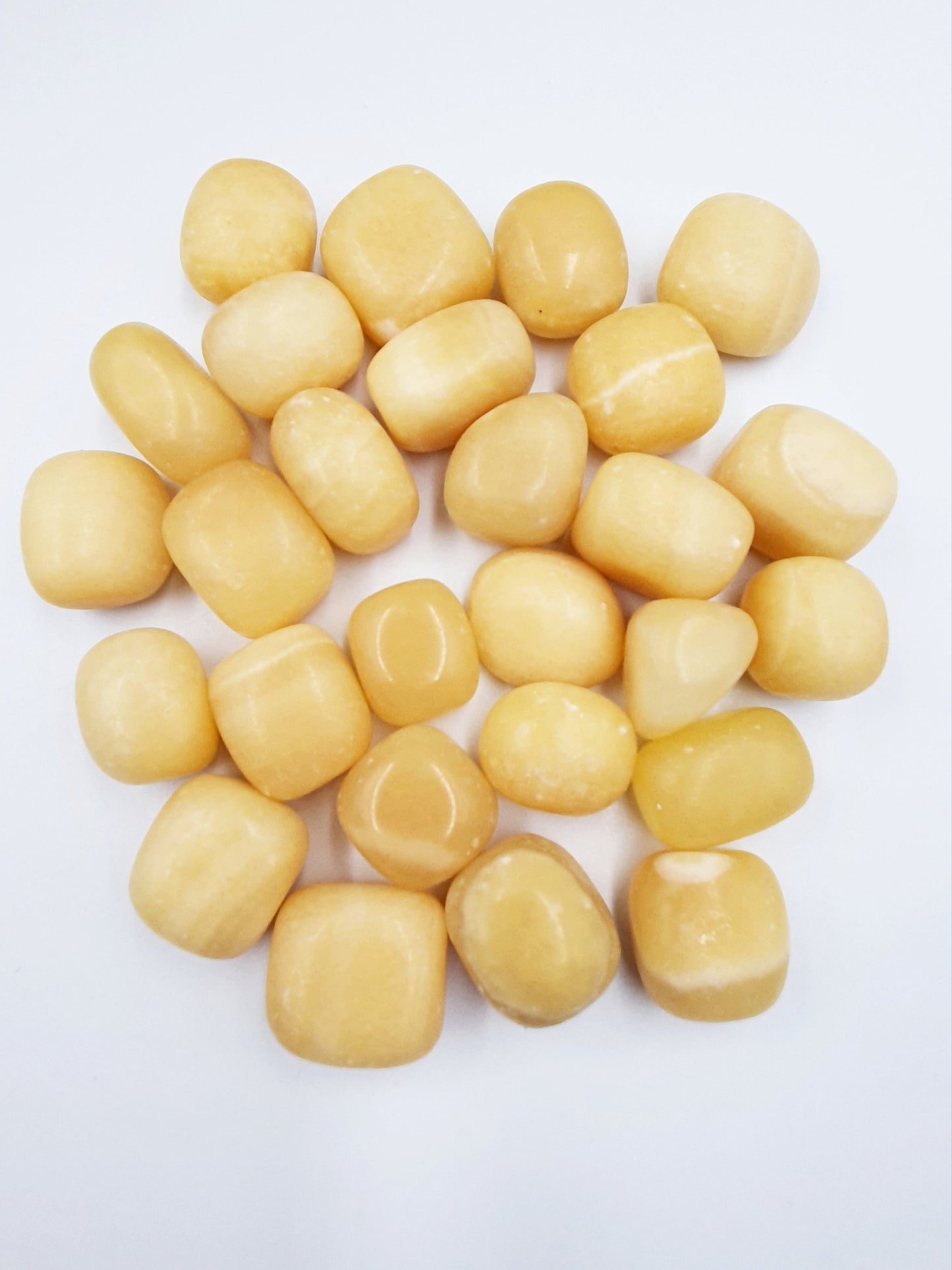 Yellow Calcite Tumbles