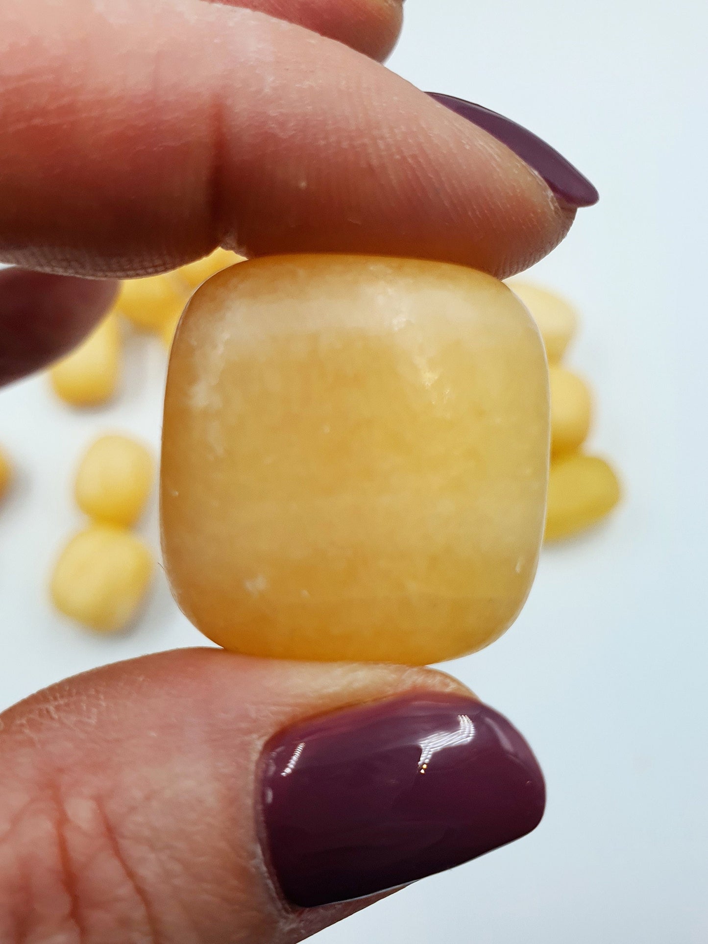 Yellow Calcite Tumbles