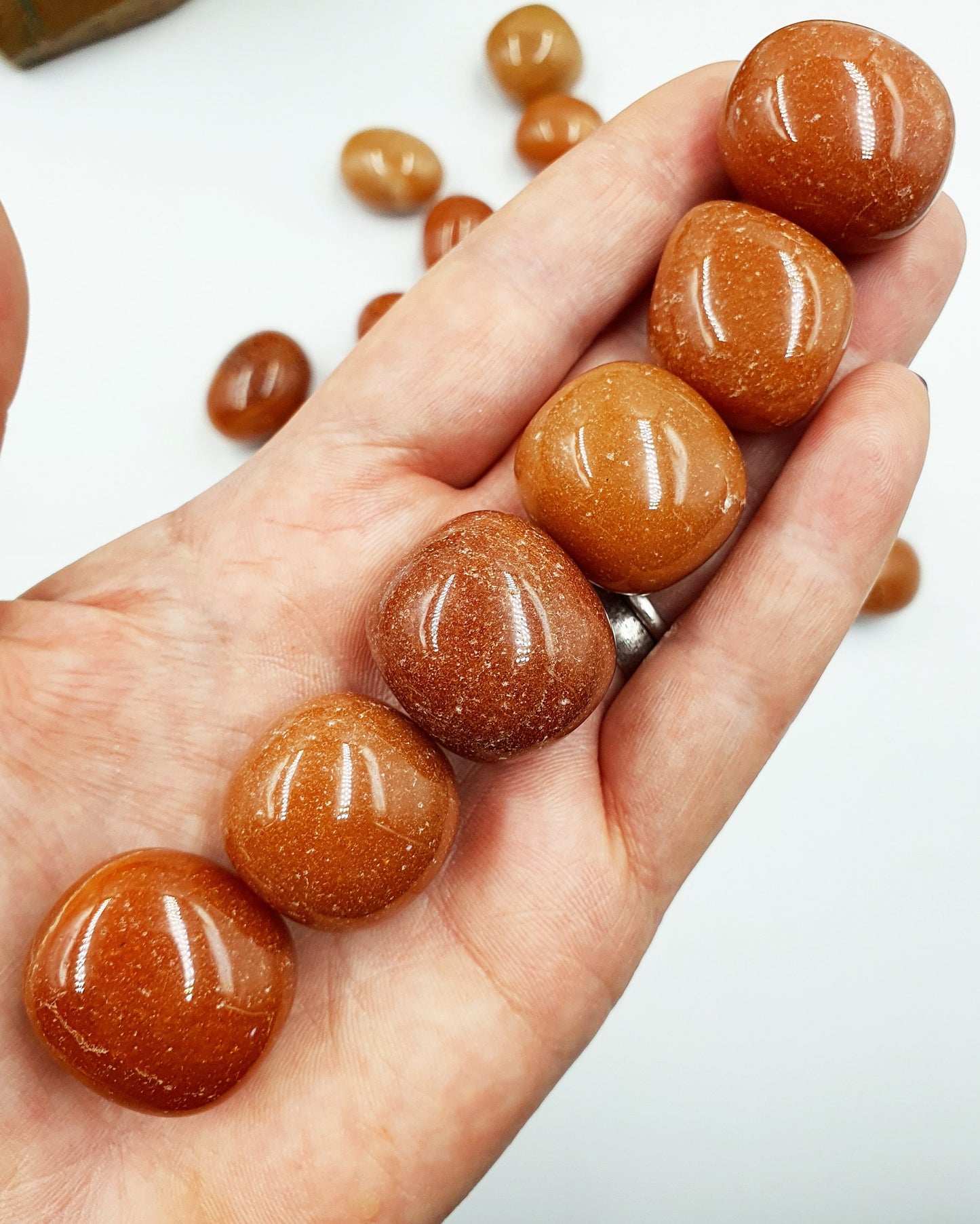 Red Aventurine Tumbles