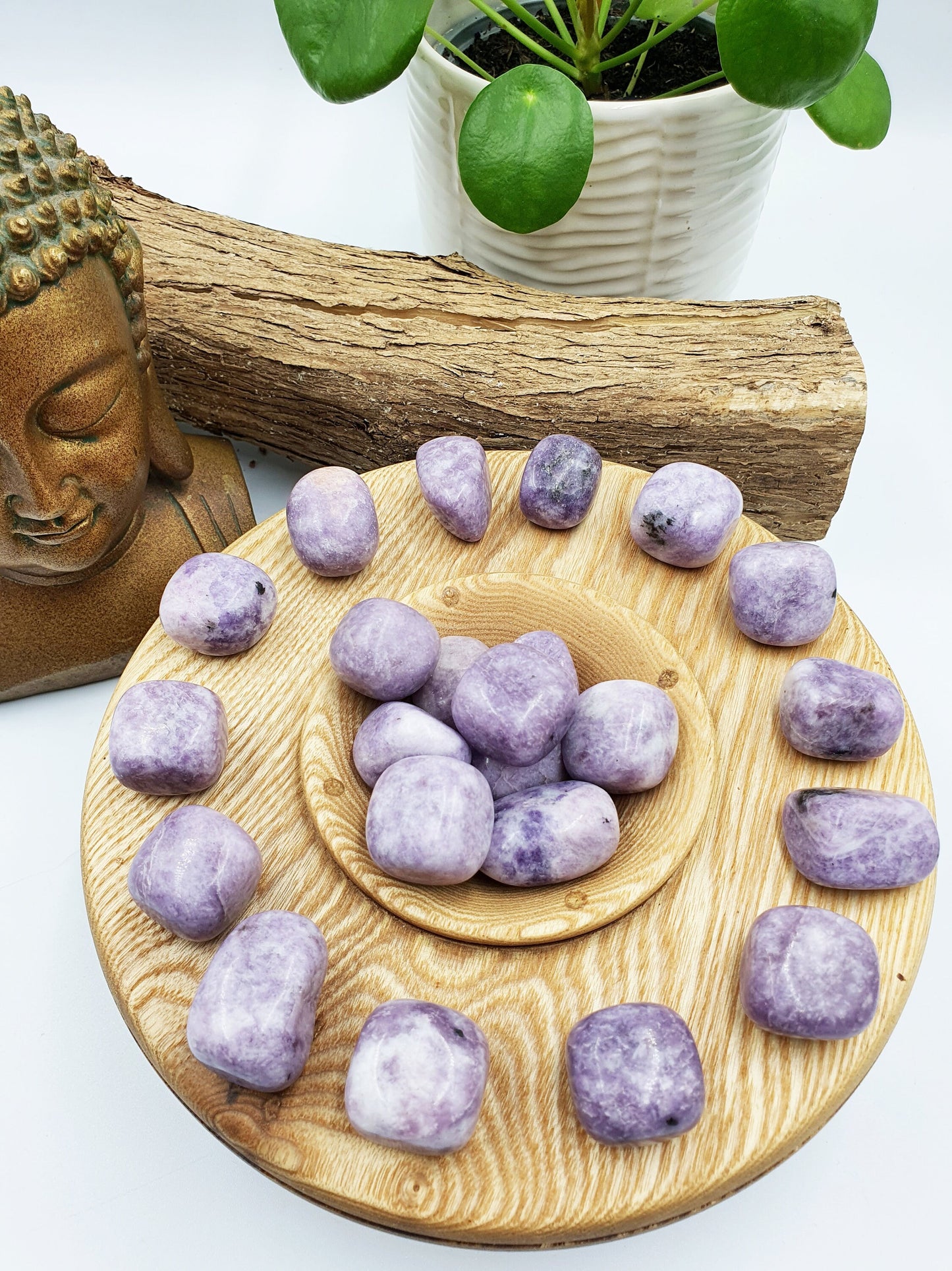 Lepidolite Tumbles