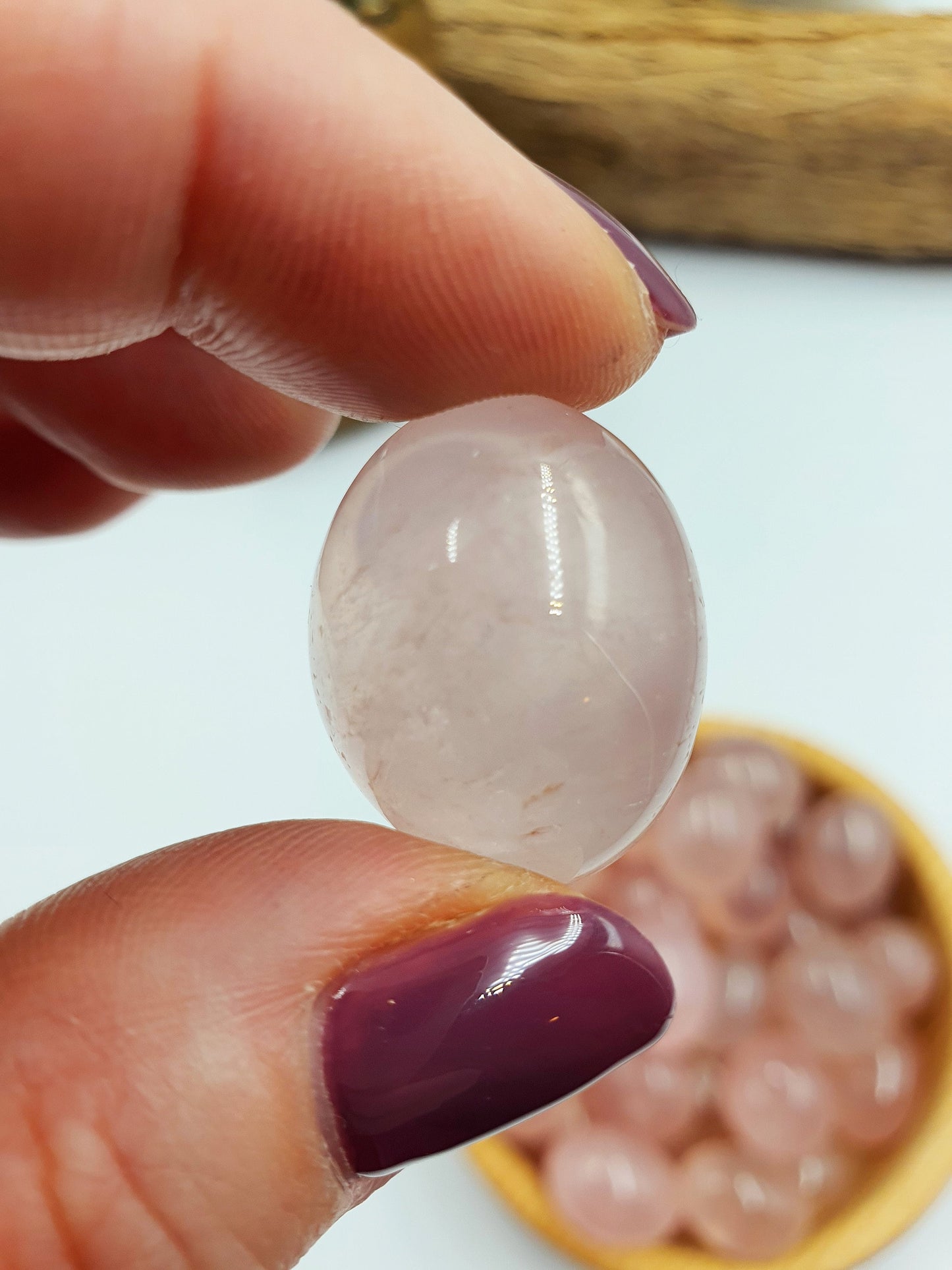 Star Rose Quartz Tumbles