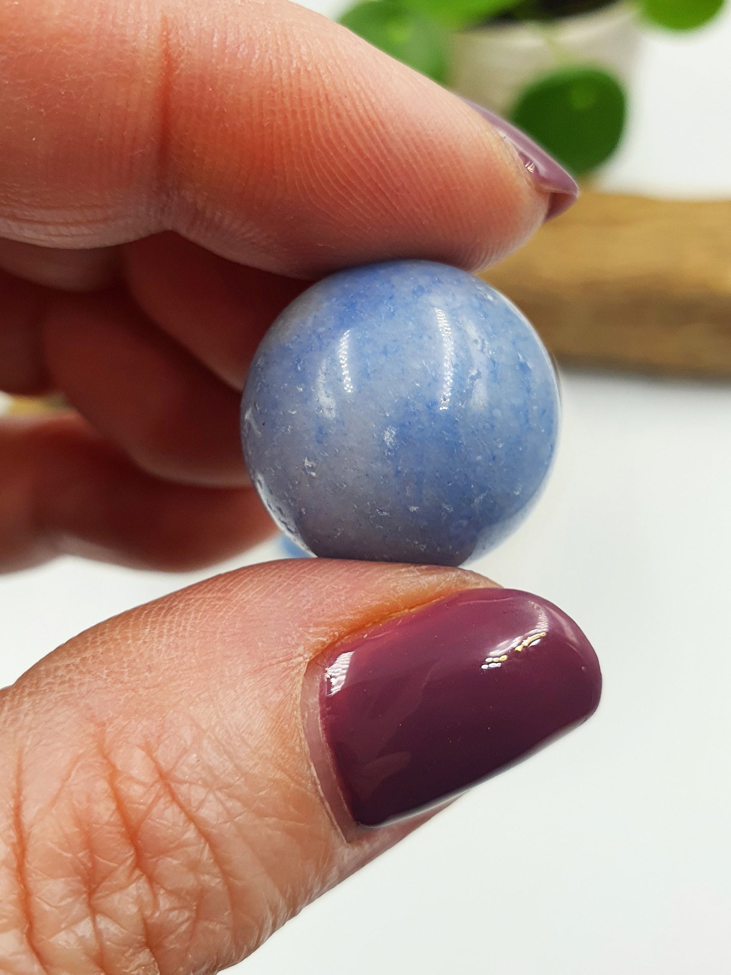Blue Aventurine Crystal Mini Sphere - 20mm