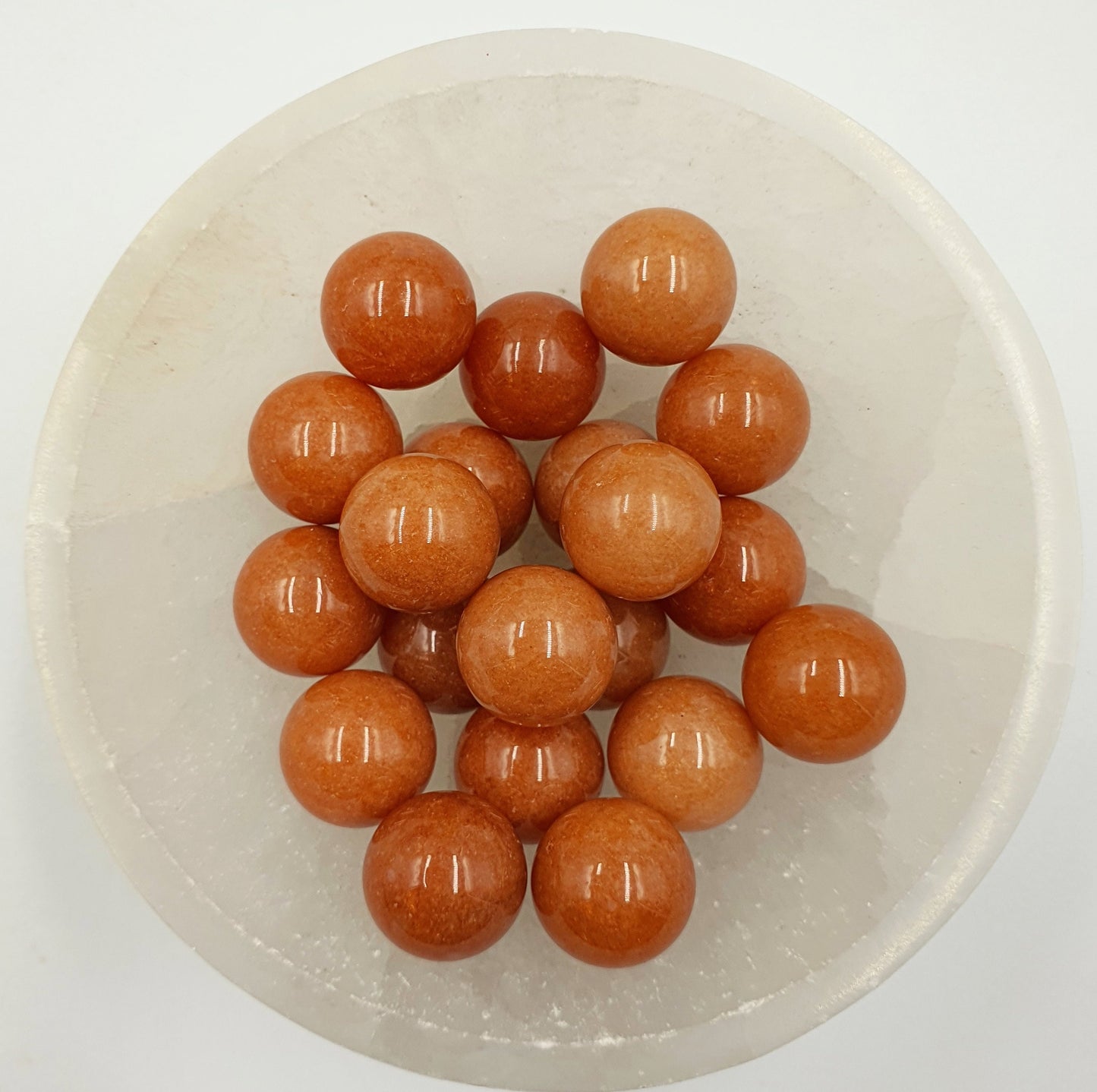 Red Aventurine Crystal Mini Sphere - approx 16mm