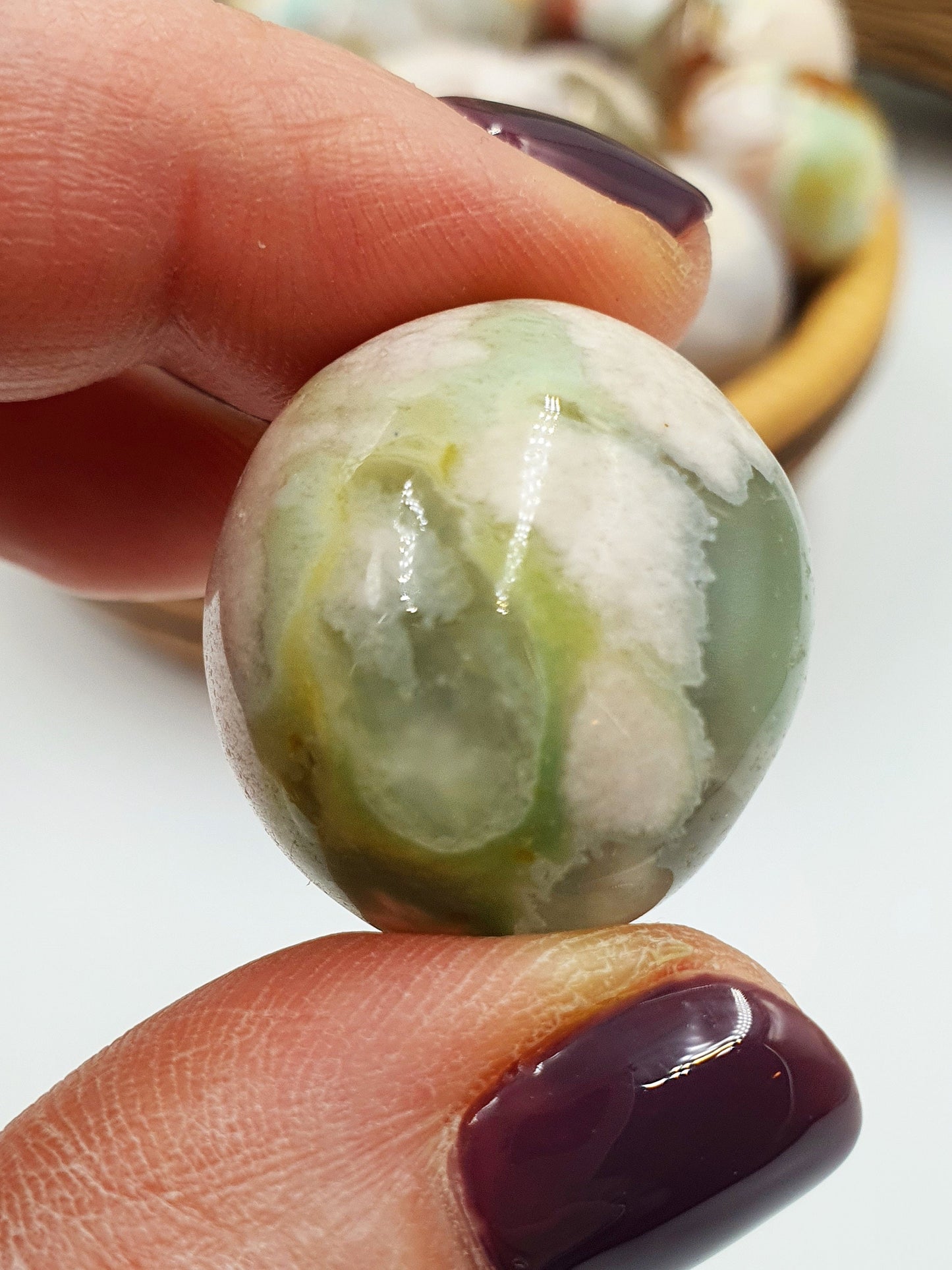 Flower Agate Tumbles
