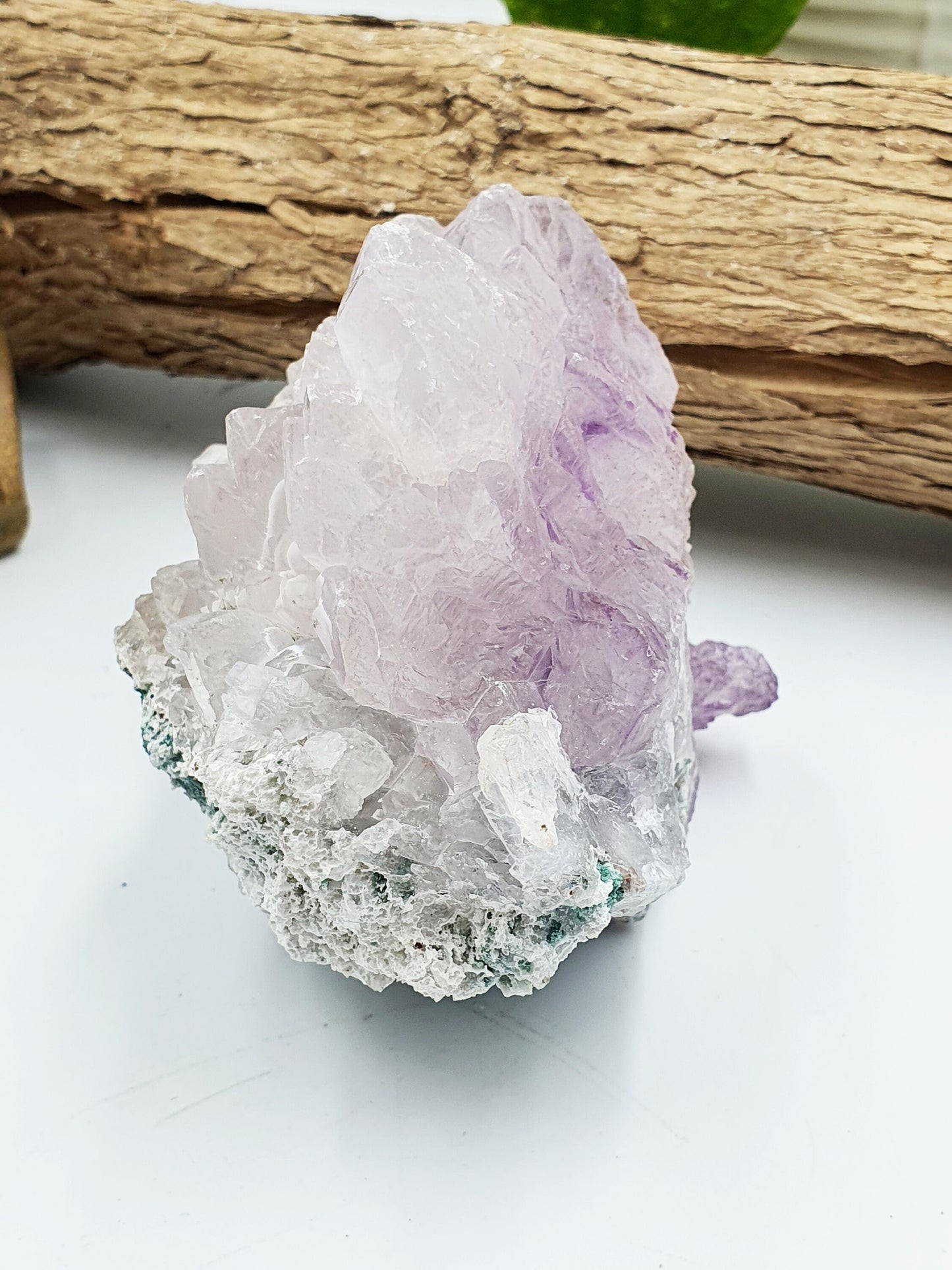 Phantom Quartz Natural Crystal Cluster