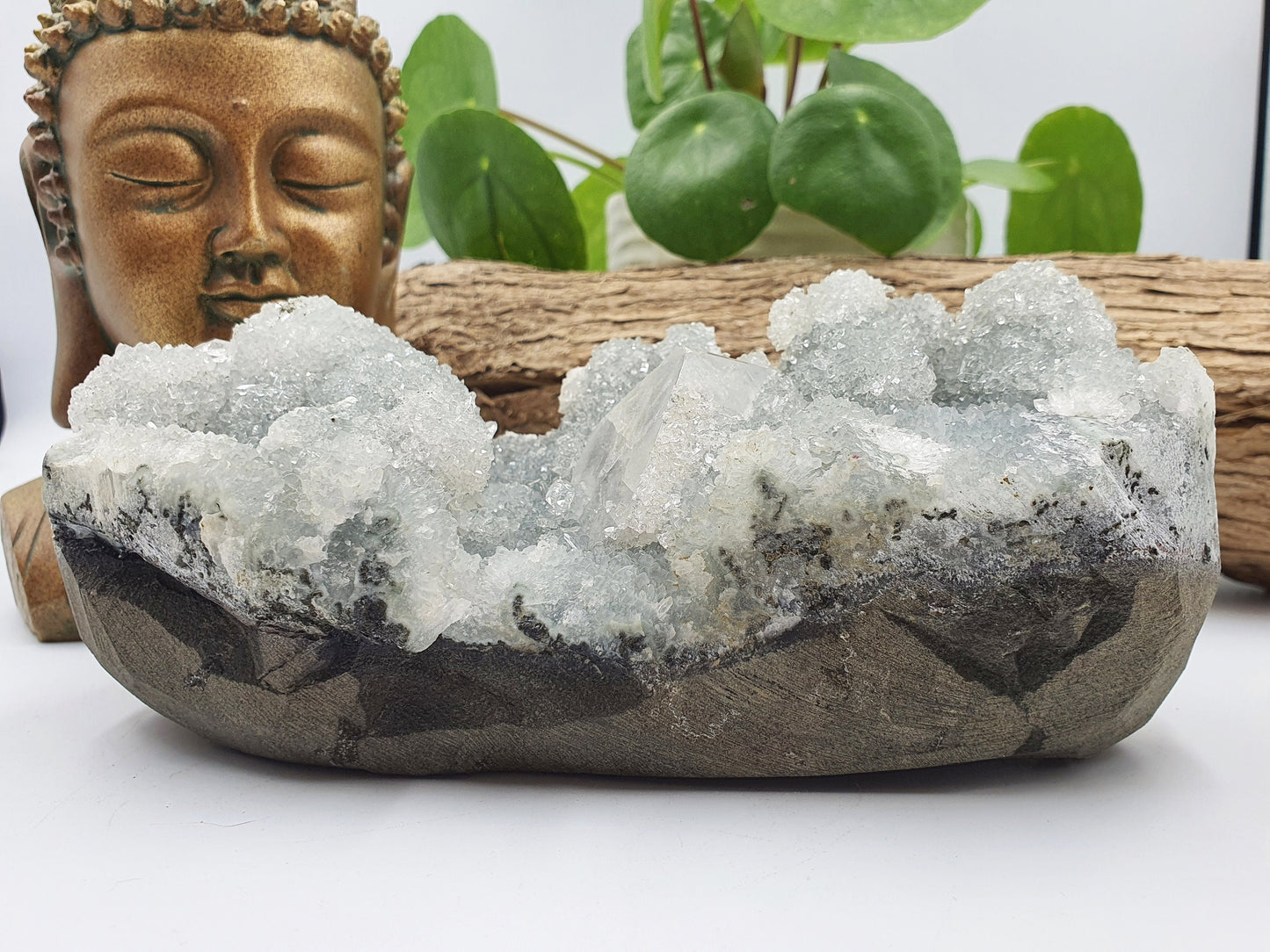 Natural Apophyllite Sparkly Raw Crystal Specimen - 1327g