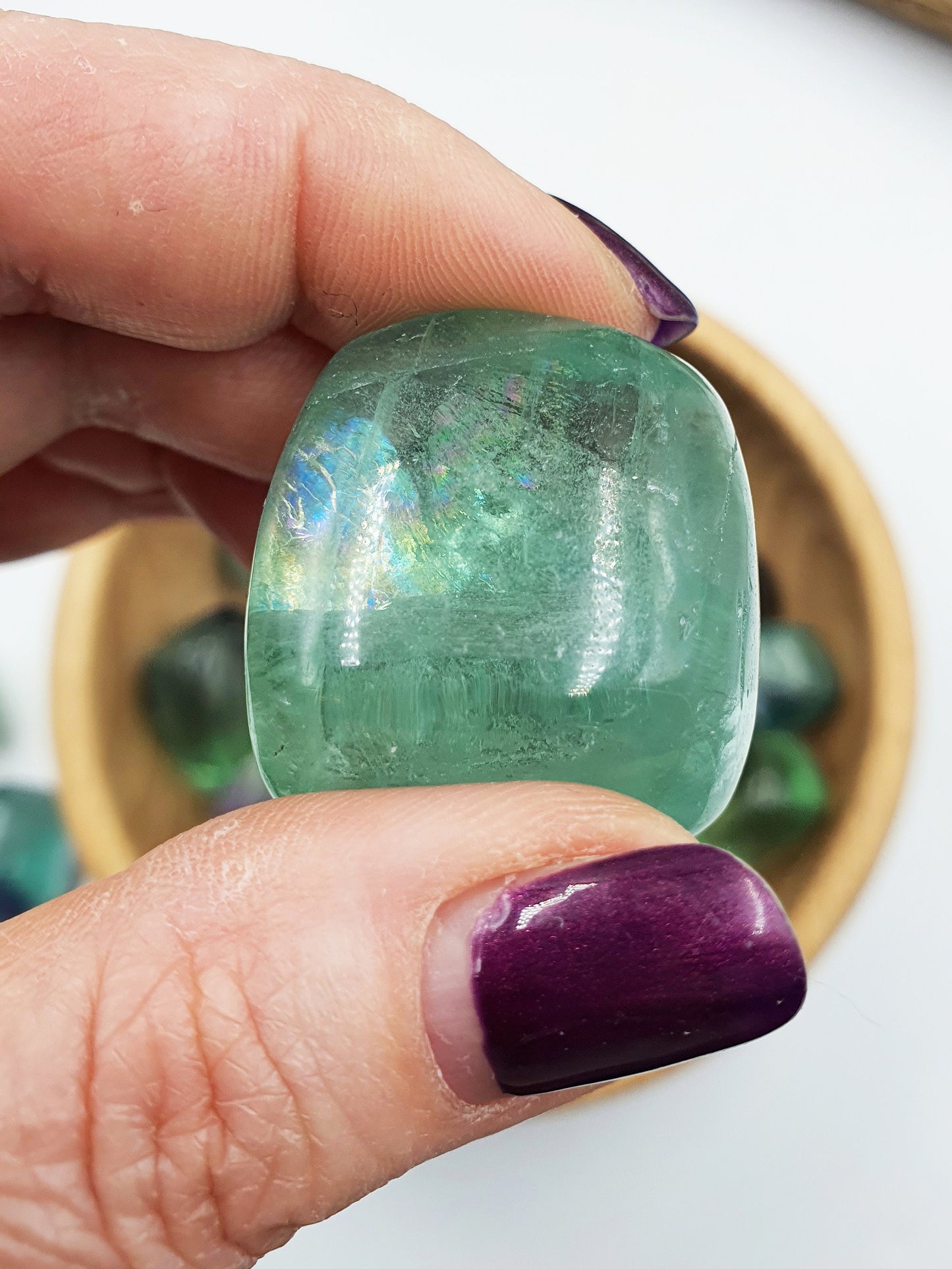 Fluorite Tumbles