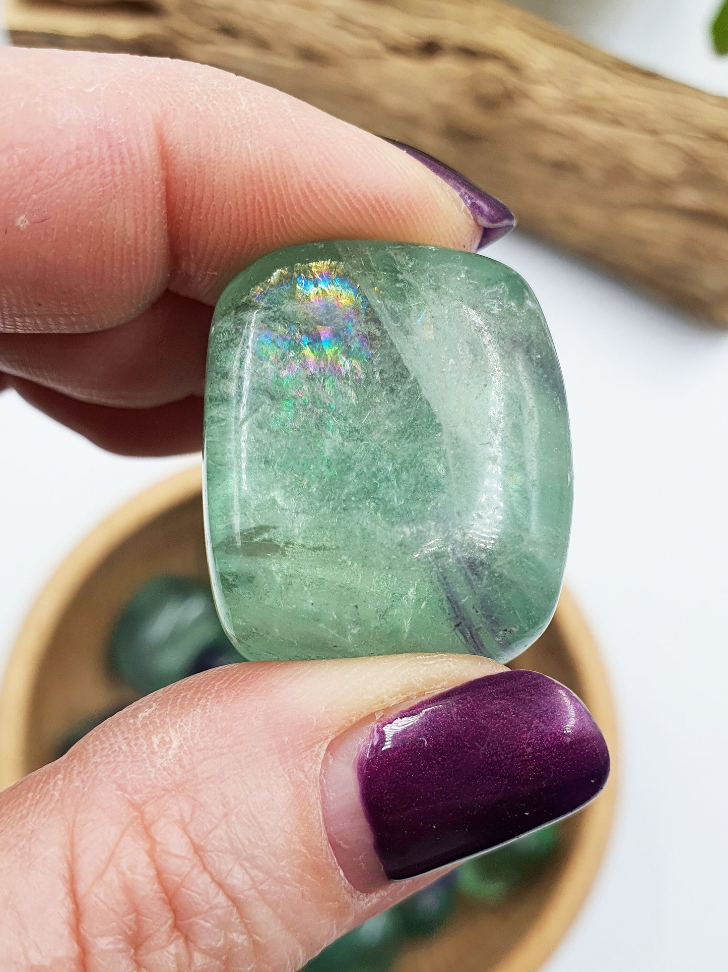 Fluorite Tumbles