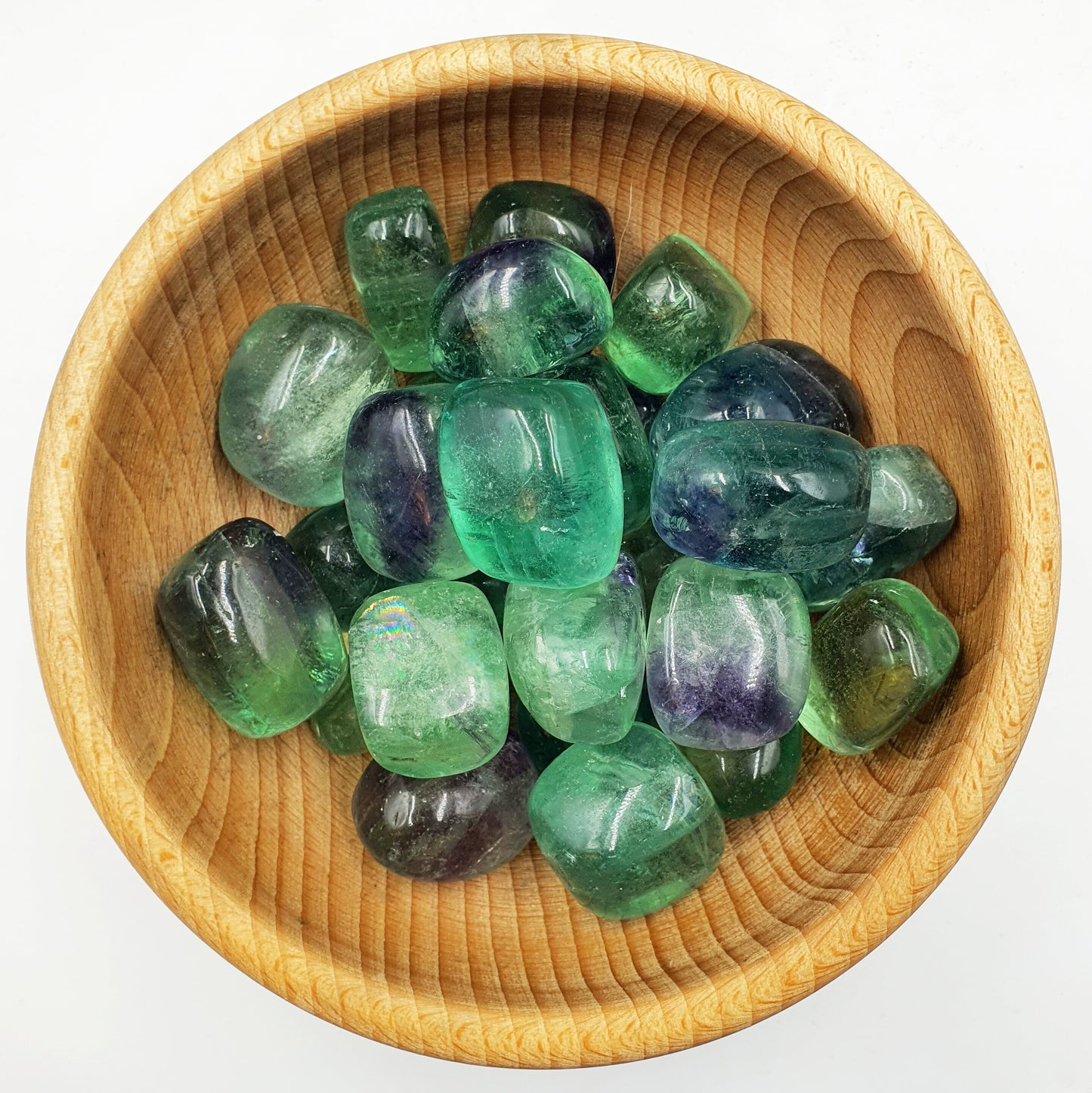 Fluorite Tumbles