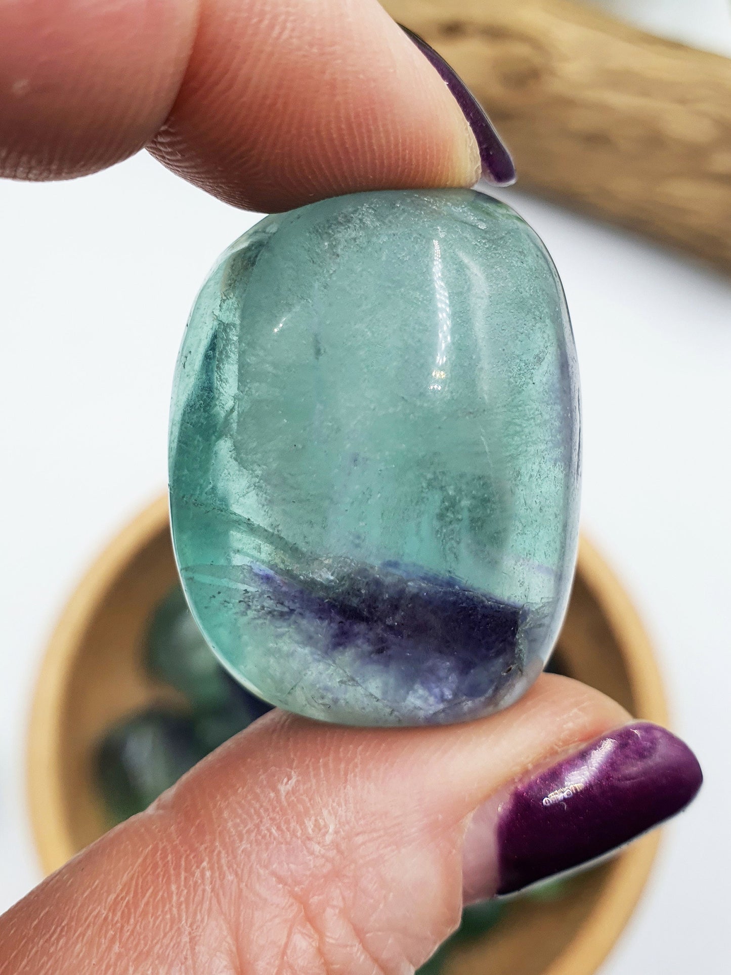 Fluorite Tumbles