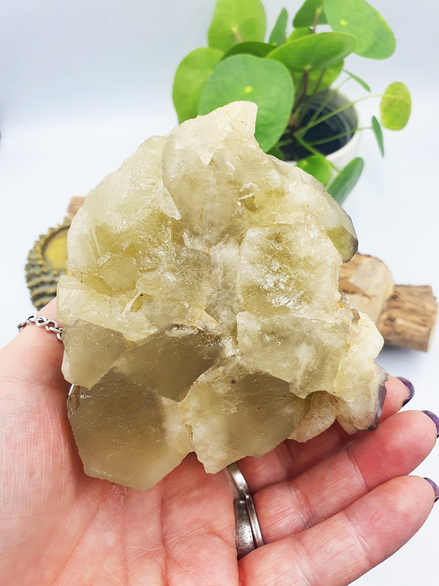 Raw Citrine Crystal Cluster